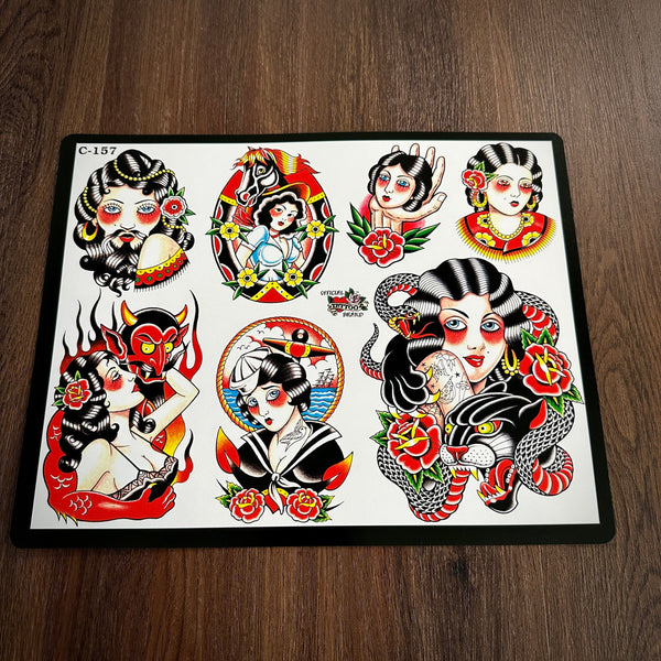 洋書 VINTAGE TATTOOS 洋書 VINTAGE TATTOOS Vintage Tattoo Image 14 x 11