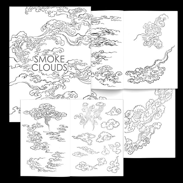 Smoke & Clouds tattooflashcollectiveeurope