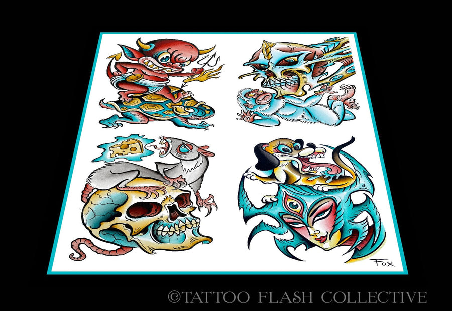 Dave Fox prints Dave Fox Print #07 - 30x40 (cm)