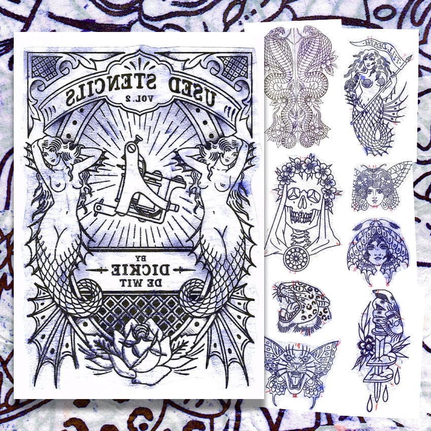 Dickie de Wit Books Dickie de Wit-Used Stencils Vol.2