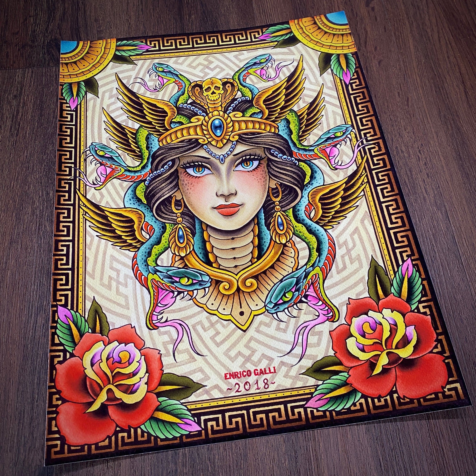 Enrico Galli prints 18"x24" Enrico Galli Print#1 12"x16"  30x40 (cm) or 18"x24" 45x60 (cm)