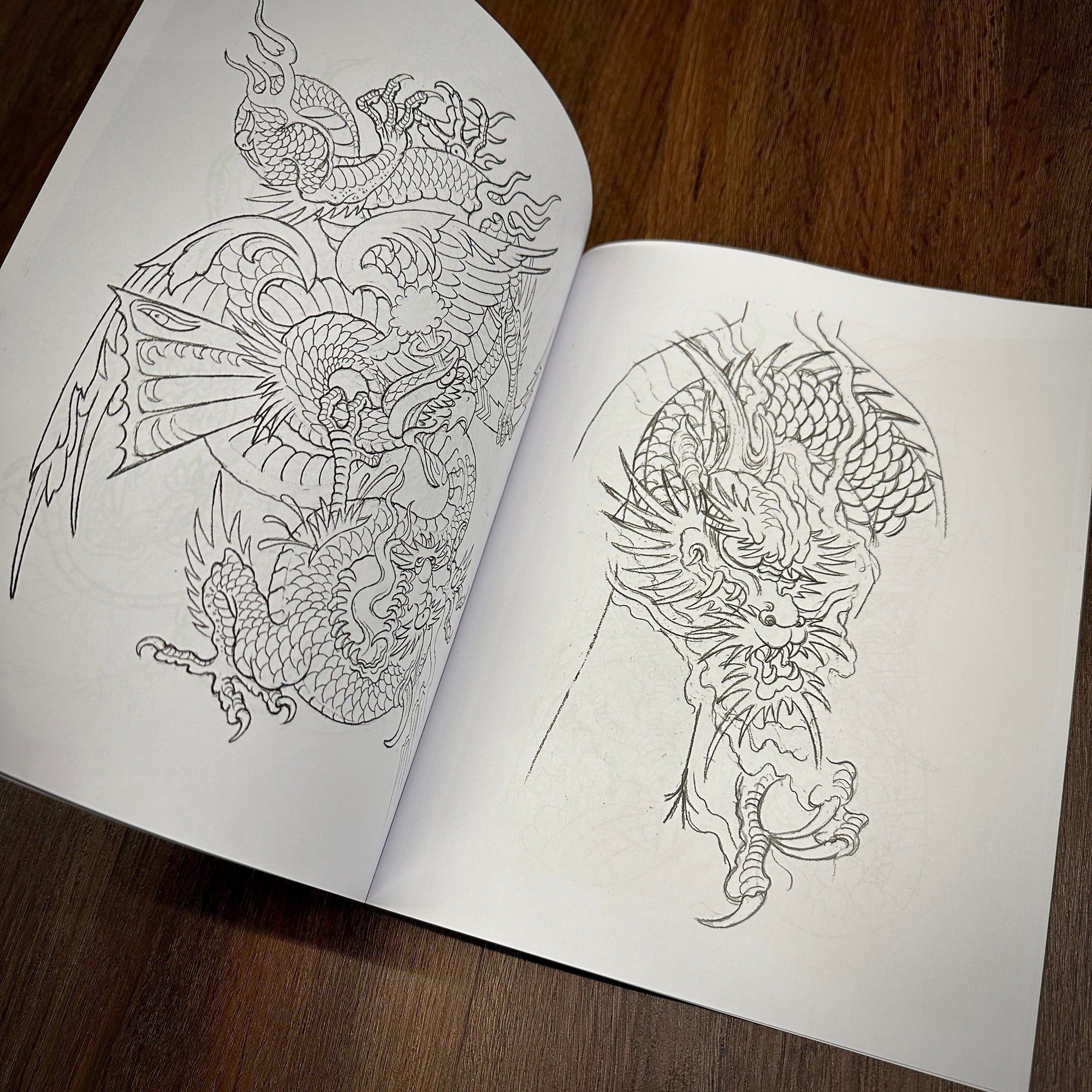 Erik Rieth Books Erik Rieth Dragon Sketches