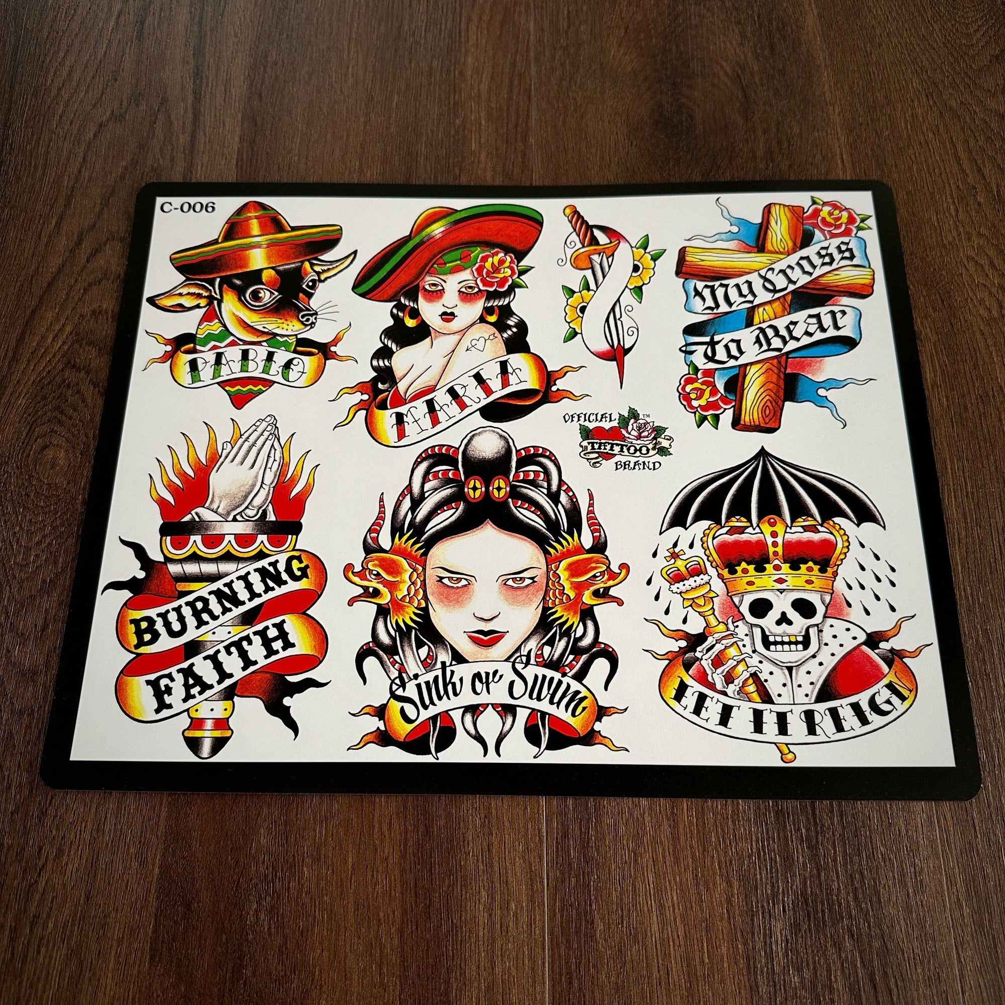 J.D. Crowe Flash J.D. Crowe - Official Tattoo Brand #006