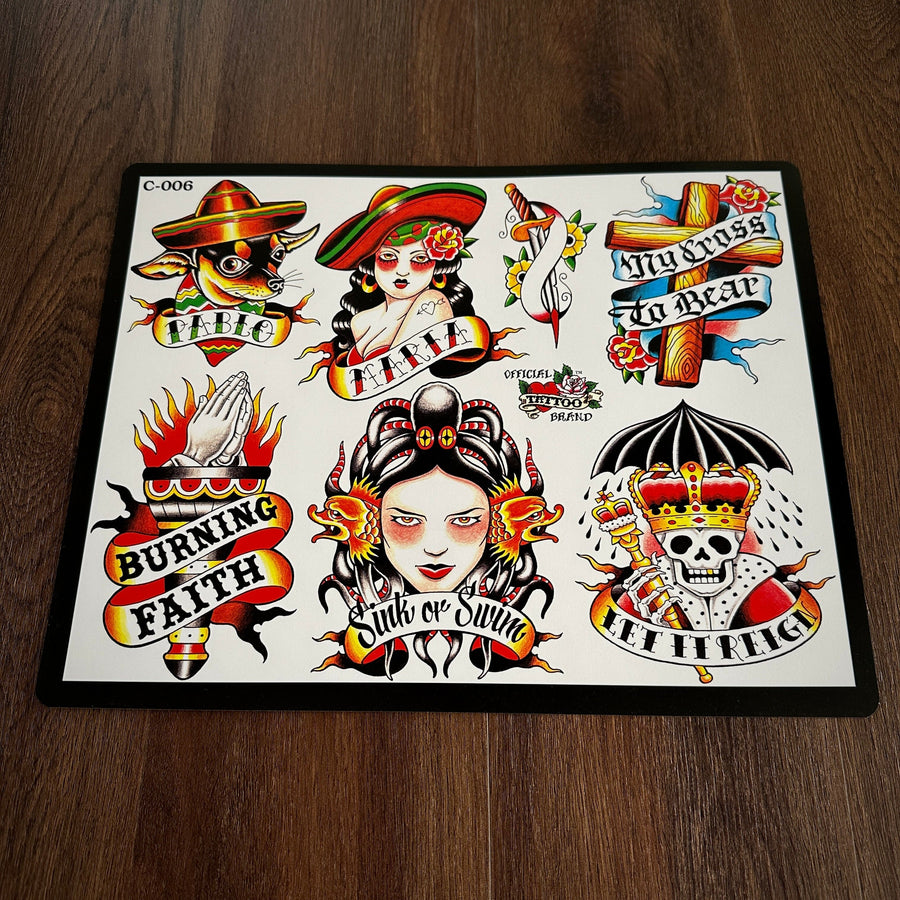 J.D. Crowe Flash J.D. Crowe - Official Tattoo Brand #006