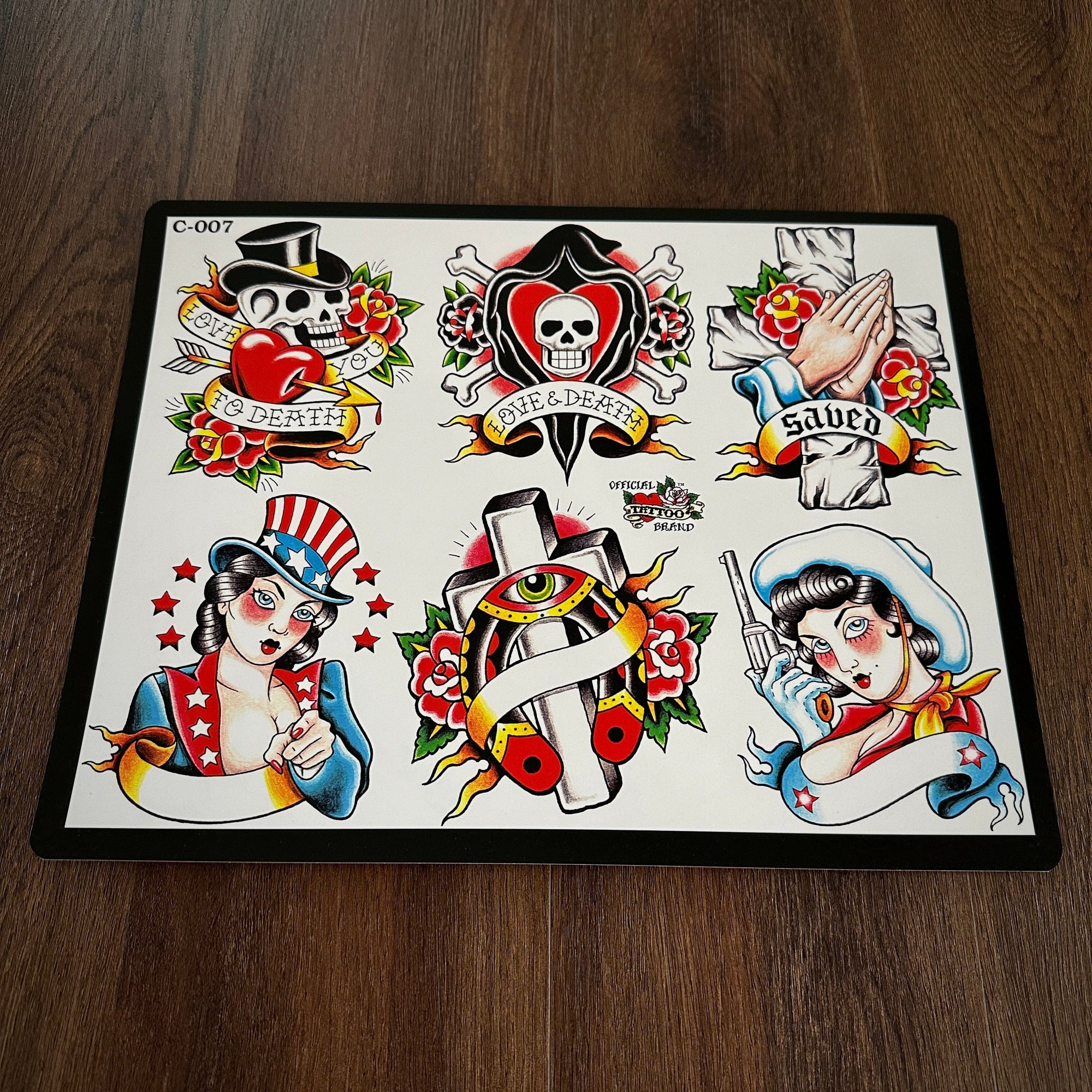 J.D. Crowe Flash J.D. Crowe - Official Tattoo Brand #007