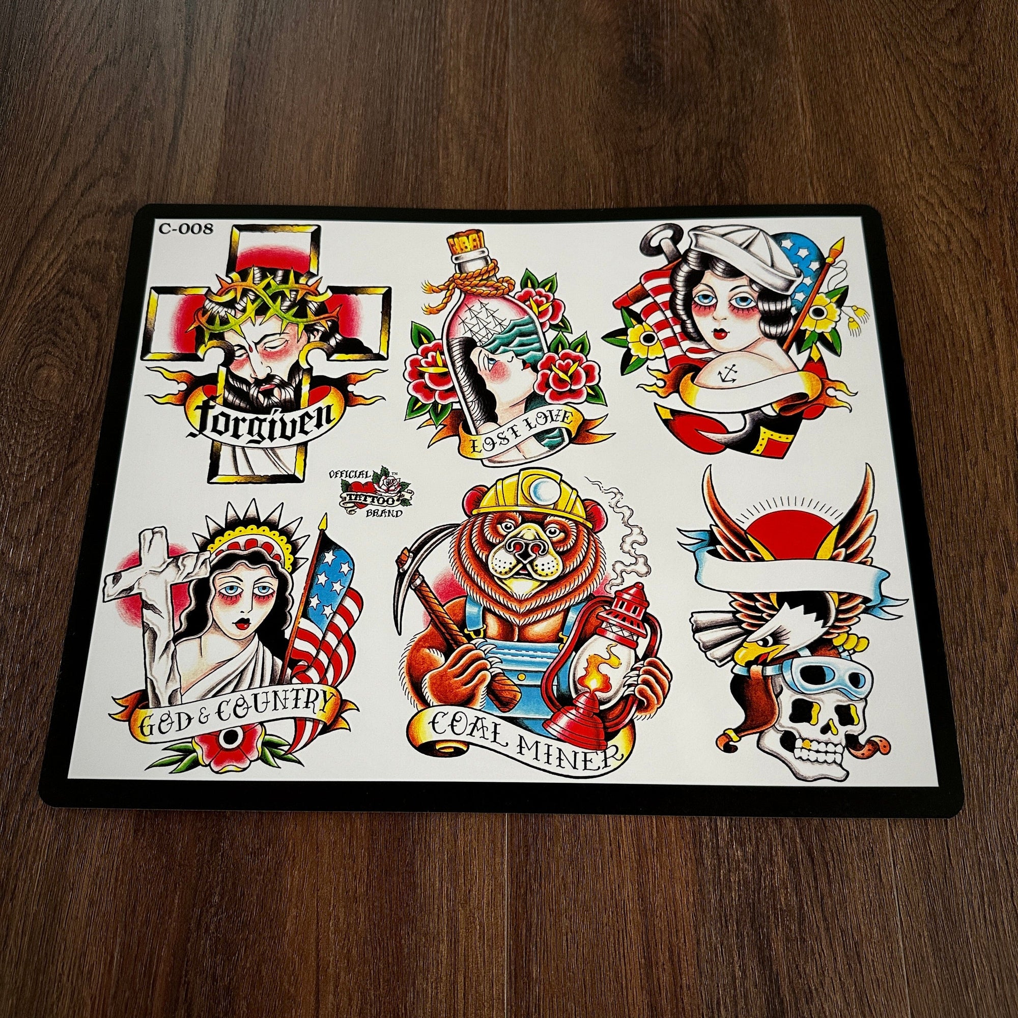 J.D. Crowe Flash J.D. Crowe - Official Tattoo Brand #008