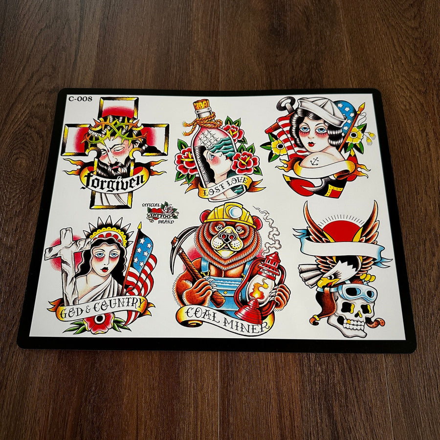 J.D. Crowe Flash J.D. Crowe - Official Tattoo Brand #008