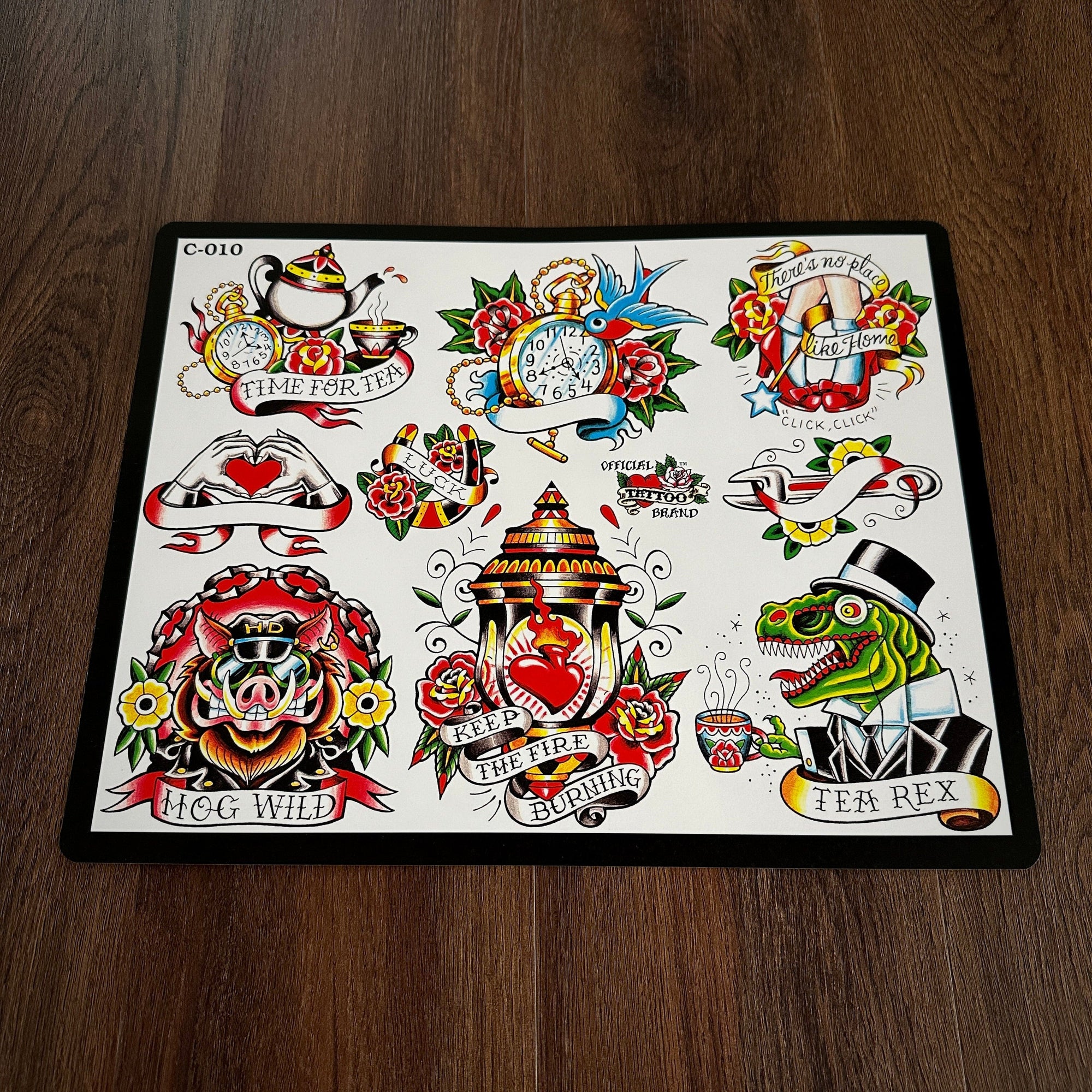 J.D. Crowe Flash J.D. Crowe - Official Tattoo Brand #010