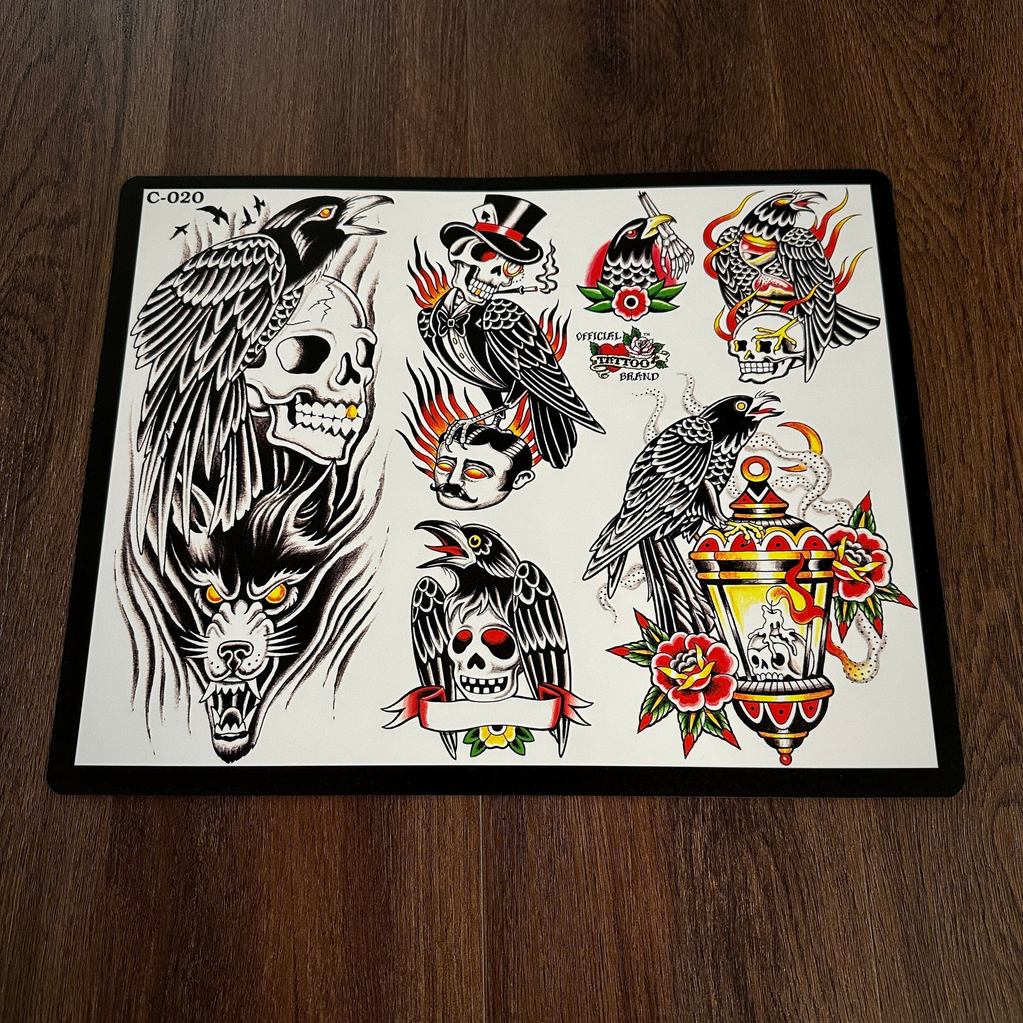 J.D. Crowe Flash J.D. Crowe - Official Tattoo Brand #020