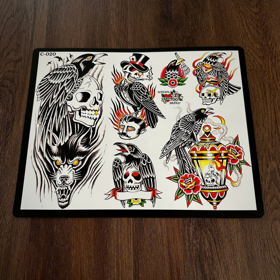 J.D. Crowe Flash J.D. Crowe - Official Tattoo Brand #020