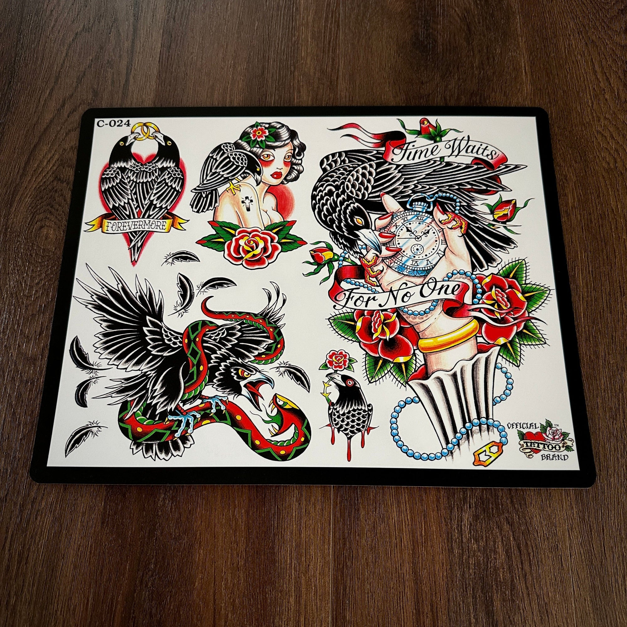 J.D. Crowe Flash J.D. Crowe - Official Tattoo Brand #024