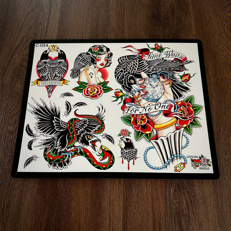 J.D. Crowe Flash J.D. Crowe - Official Tattoo Brand #024