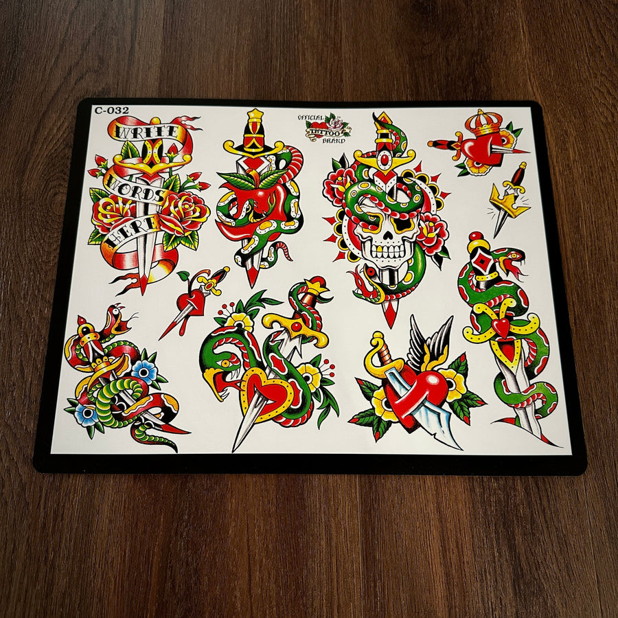 J.D. Crowe Flash J.D. Crowe - Official Tattoo Brand #032