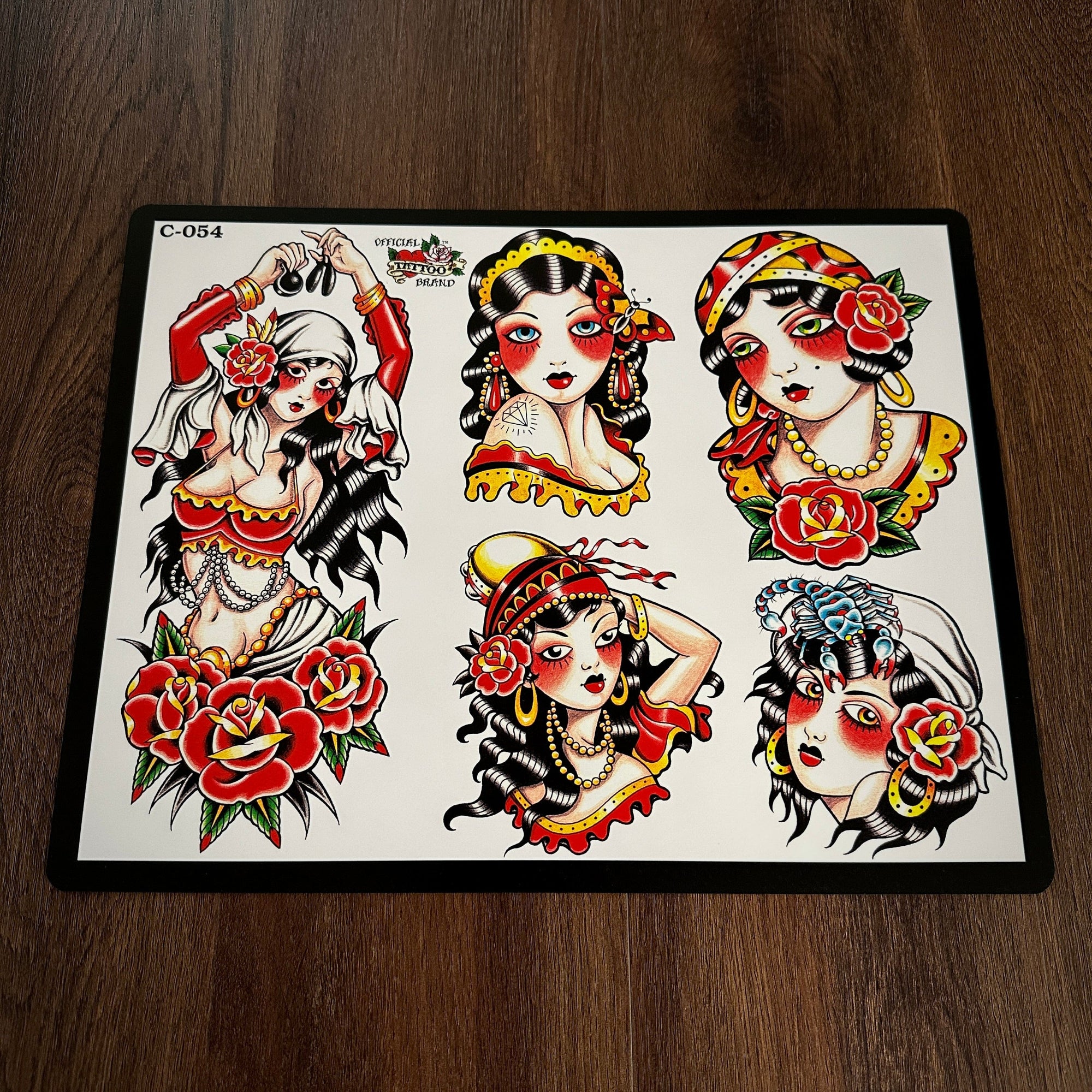 J.D. Crowe Flash J.D. Crowe - Official Tattoo Brand #054