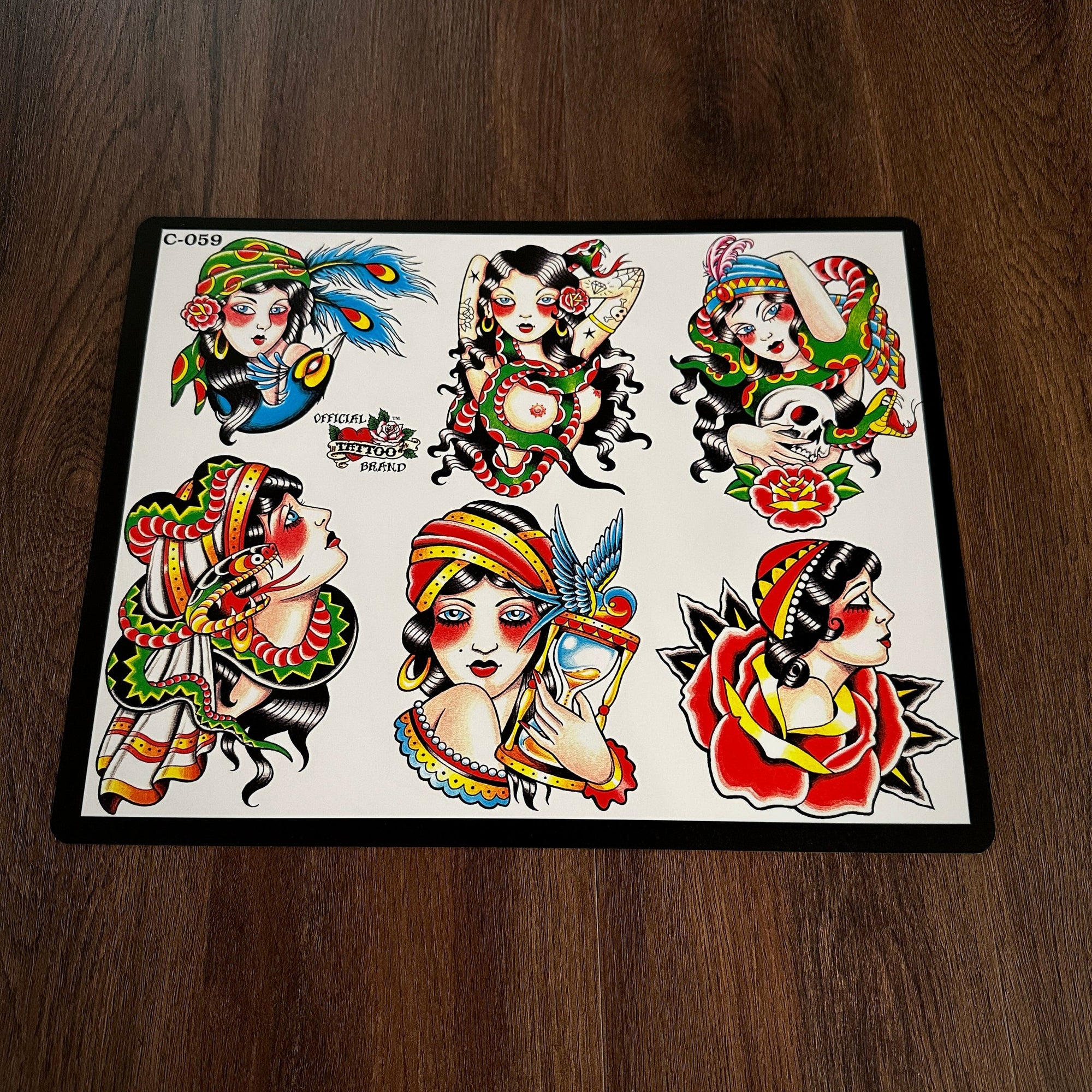 J.D. Crowe Flash J.D. Crowe - Official Tattoo Brand #059