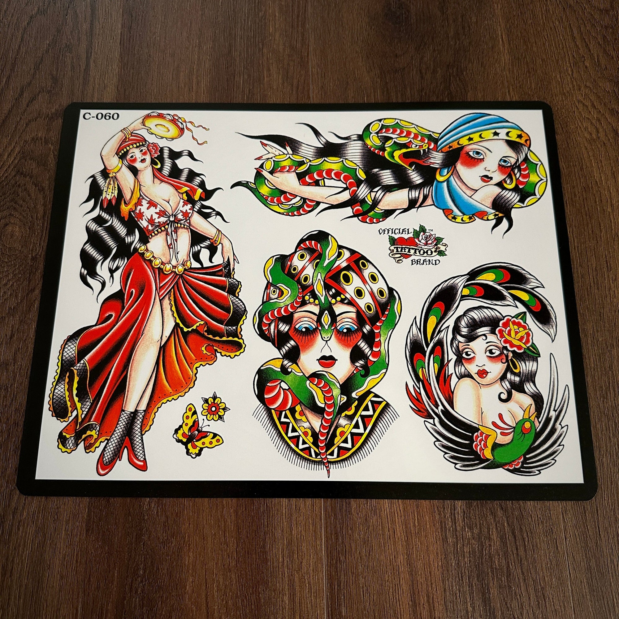 J.D. Crowe Flash J.D. Crowe - Official Tattoo Brand #060