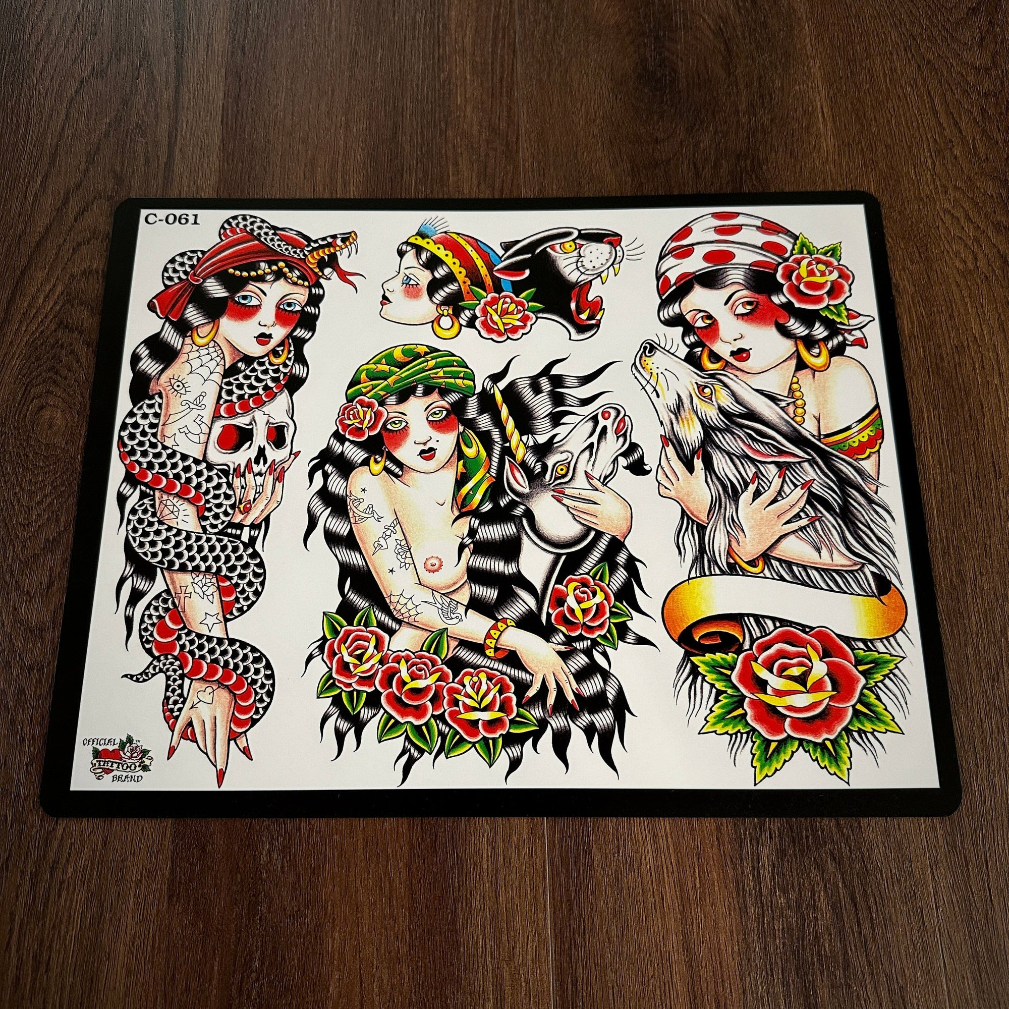 J.D. Crowe Flash J.D. Crowe - Official Tattoo Brand #061