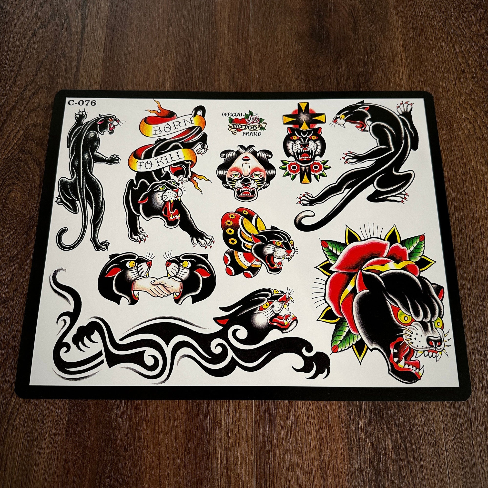 J.D. Crowe Flash J.D. Crowe - Official Tattoo Brand #076