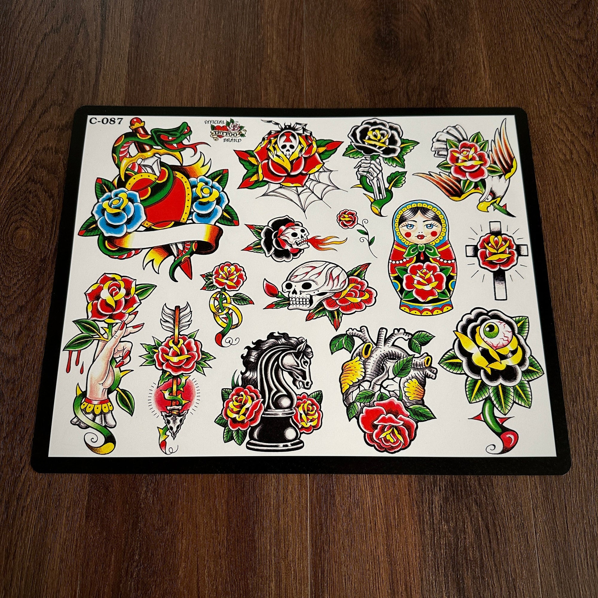 J.D. Crowe Flash J.D. Crowe - Official Tattoo Brand #087