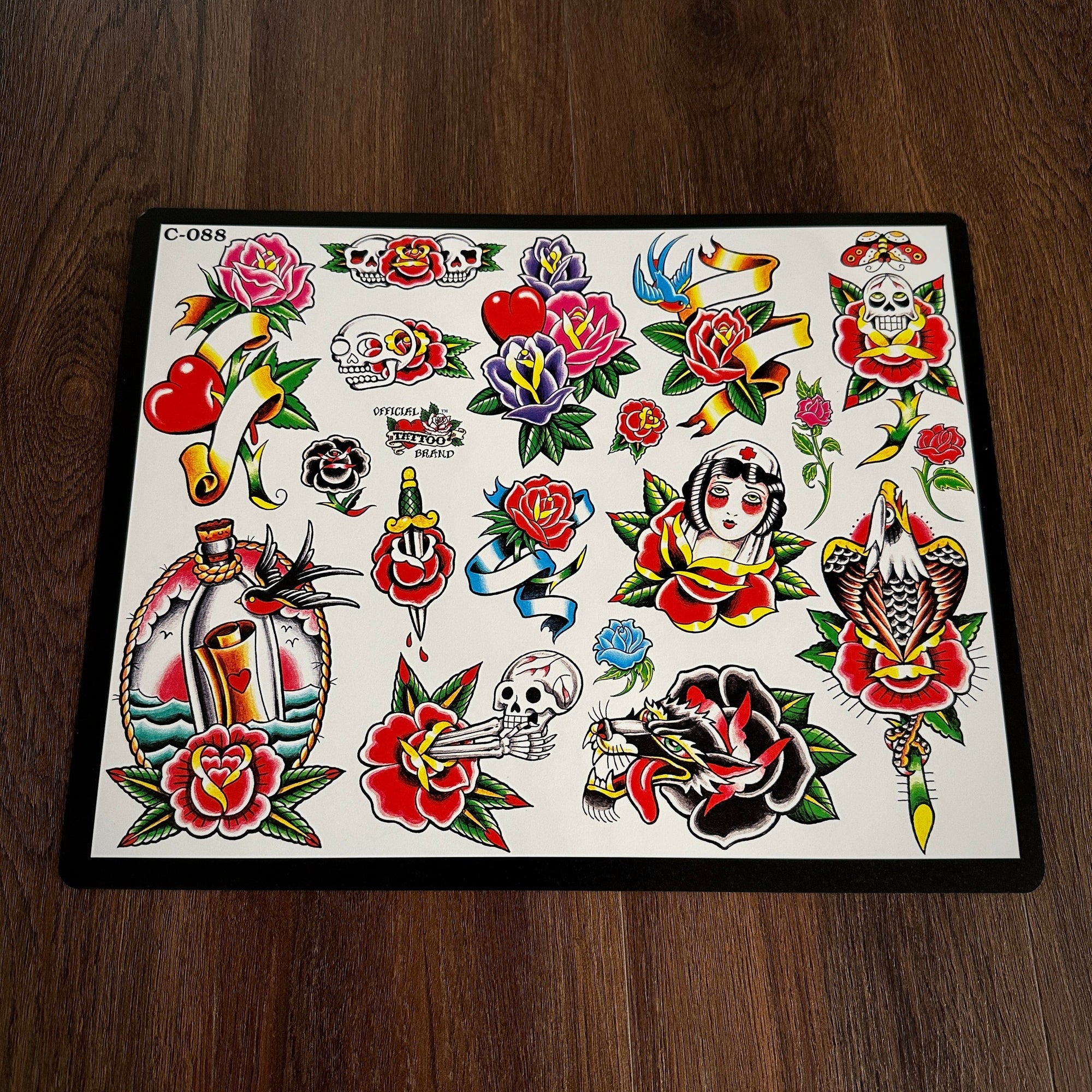 J.D. Crowe Flash J.D. Crowe - Official Tattoo Brand #088