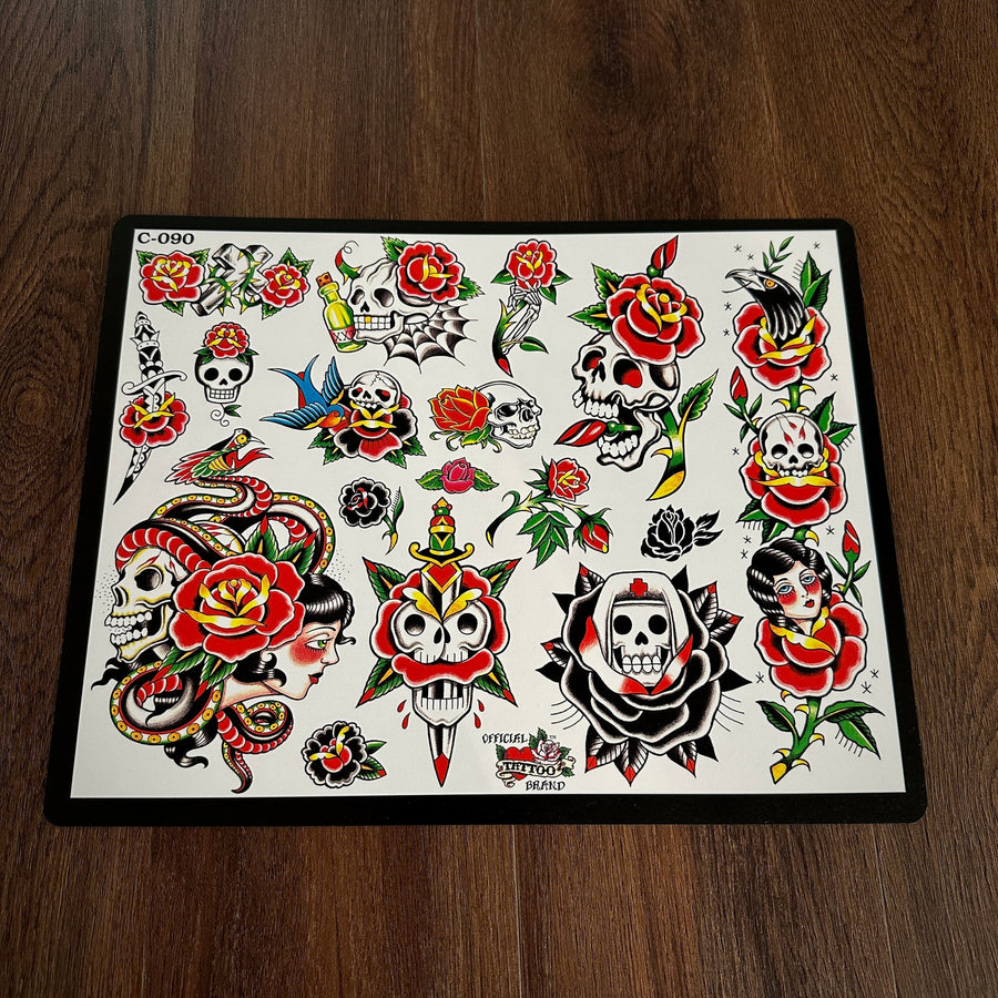 J.D. Crowe Flash J.D. Crowe - Official Tattoo Brand #090