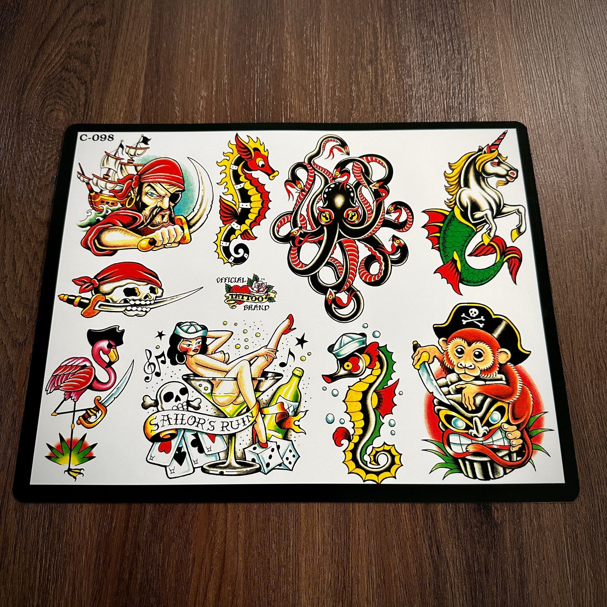 J.D. Crowe Flash J.D. Crowe - Official Tattoo Brand #098