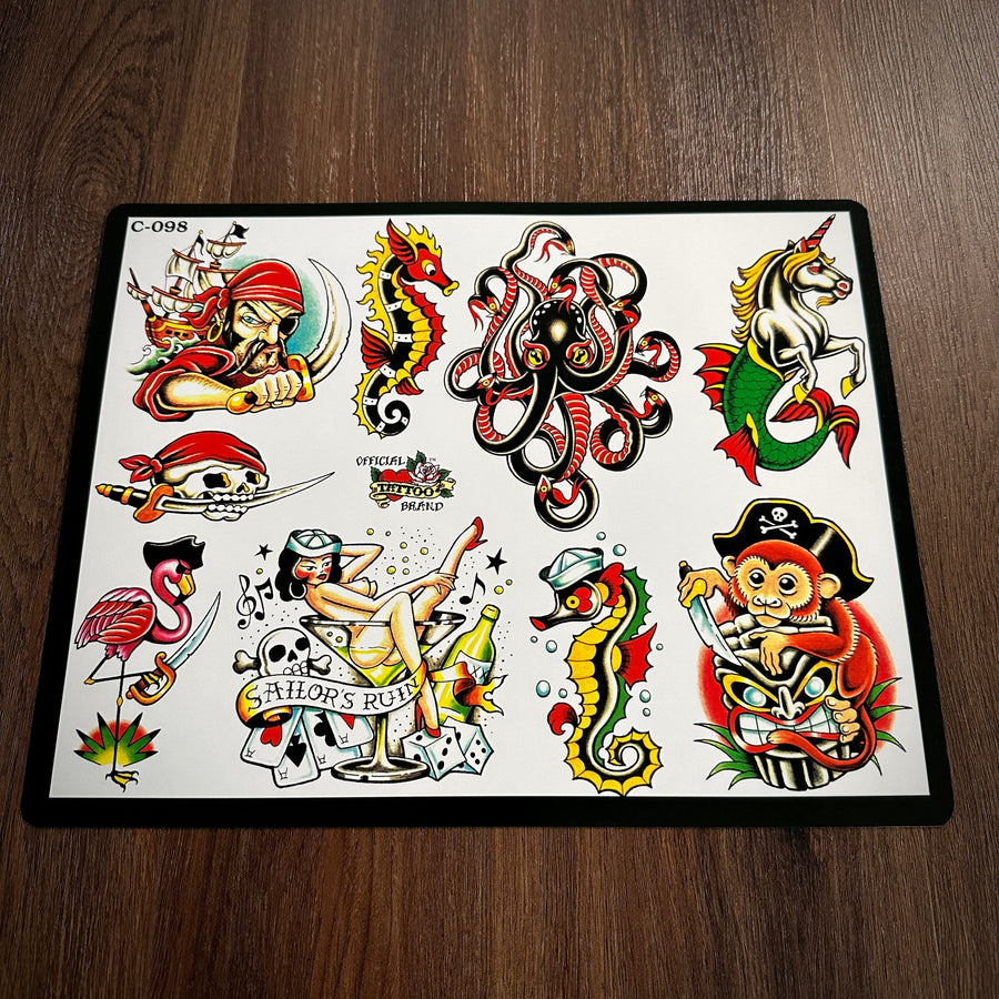 J.D. Crowe Flash J.D. Crowe - Official Tattoo Brand #098