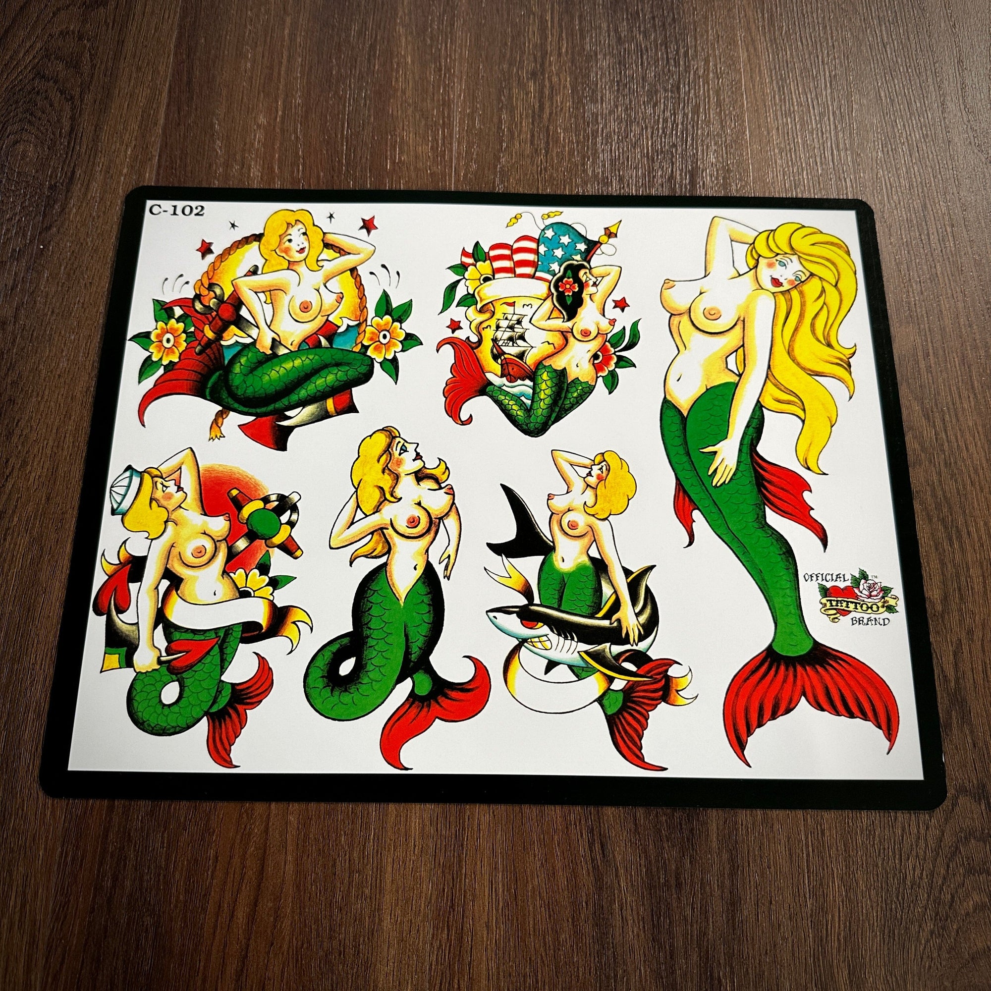 J.D. Crowe Flash J.D. Crowe - Official Tattoo Brand #102