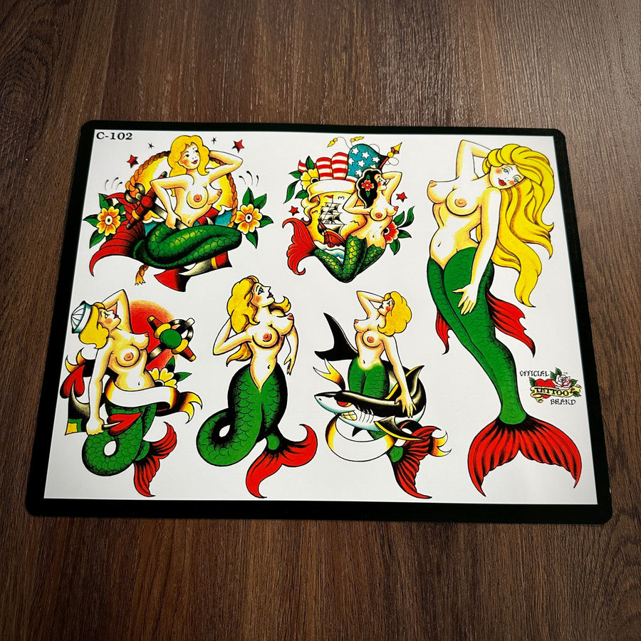 J.D. Crowe Flash J.D. Crowe - Official Tattoo Brand #102