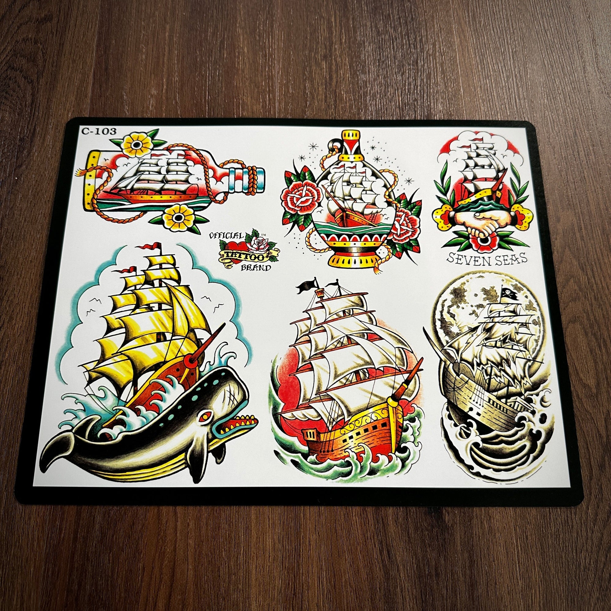 J.D. Crowe Flash J.D. Crowe - Official Tattoo Brand #103