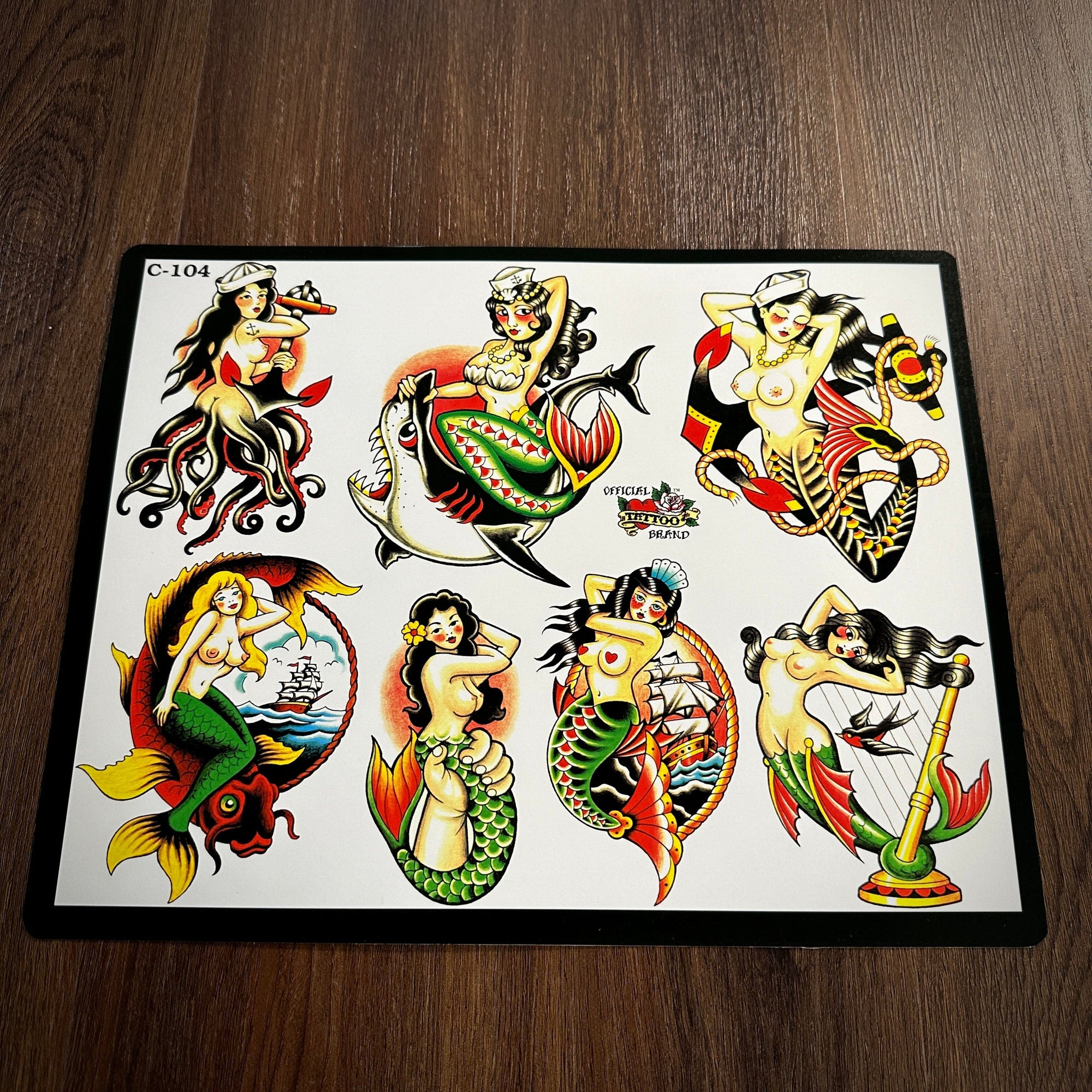 J.D. Crowe Flash J.D. Crowe - Official Tattoo Brand #104