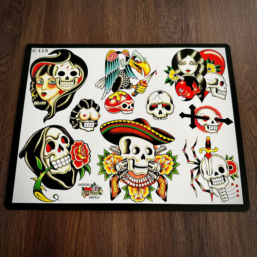 J.D. Crowe Flash J.D. Crowe - Official Tattoo Brand #113