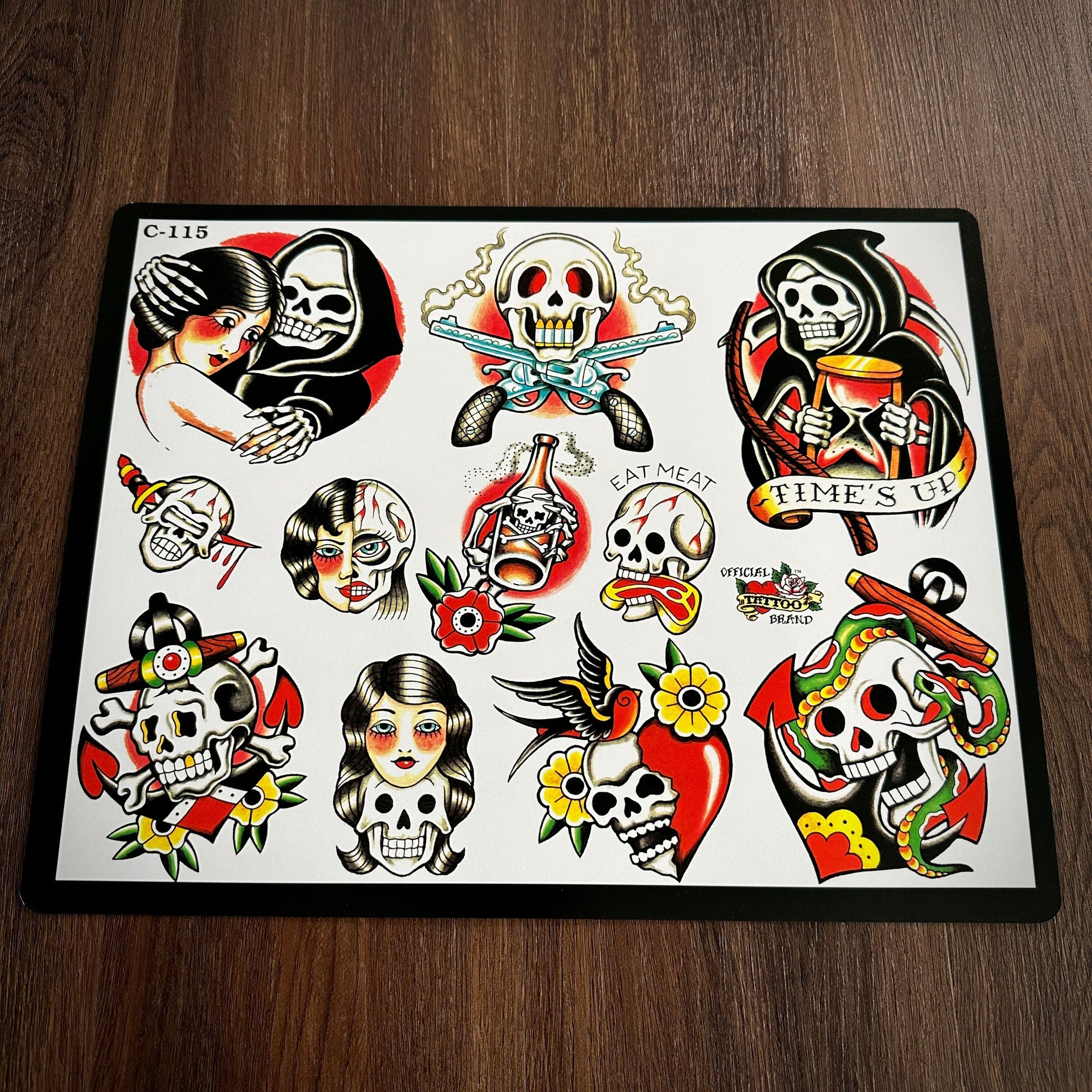 J.D. Crowe Flash J.D. Crowe - Official Tattoo Brand #115