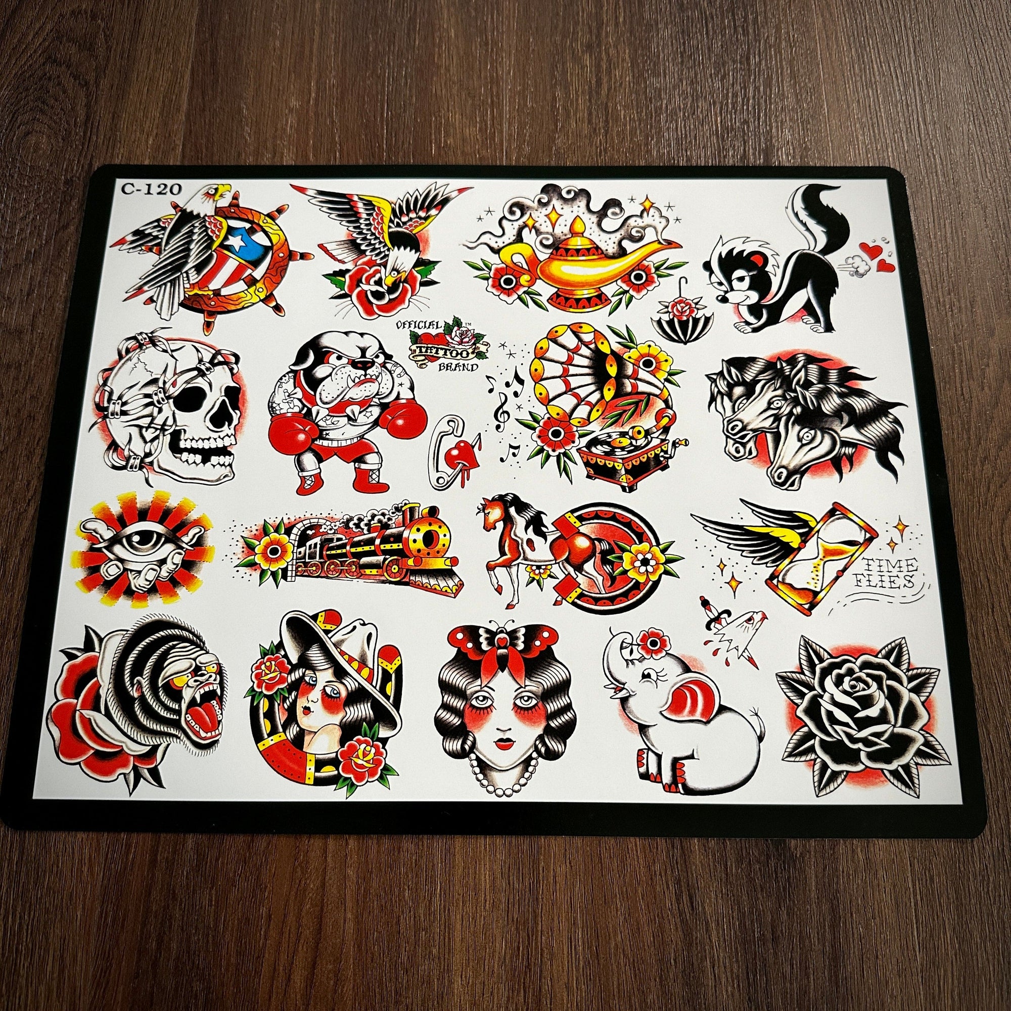 J.D. Crowe Flash J.D. Crowe - Official Tattoo Brand #120