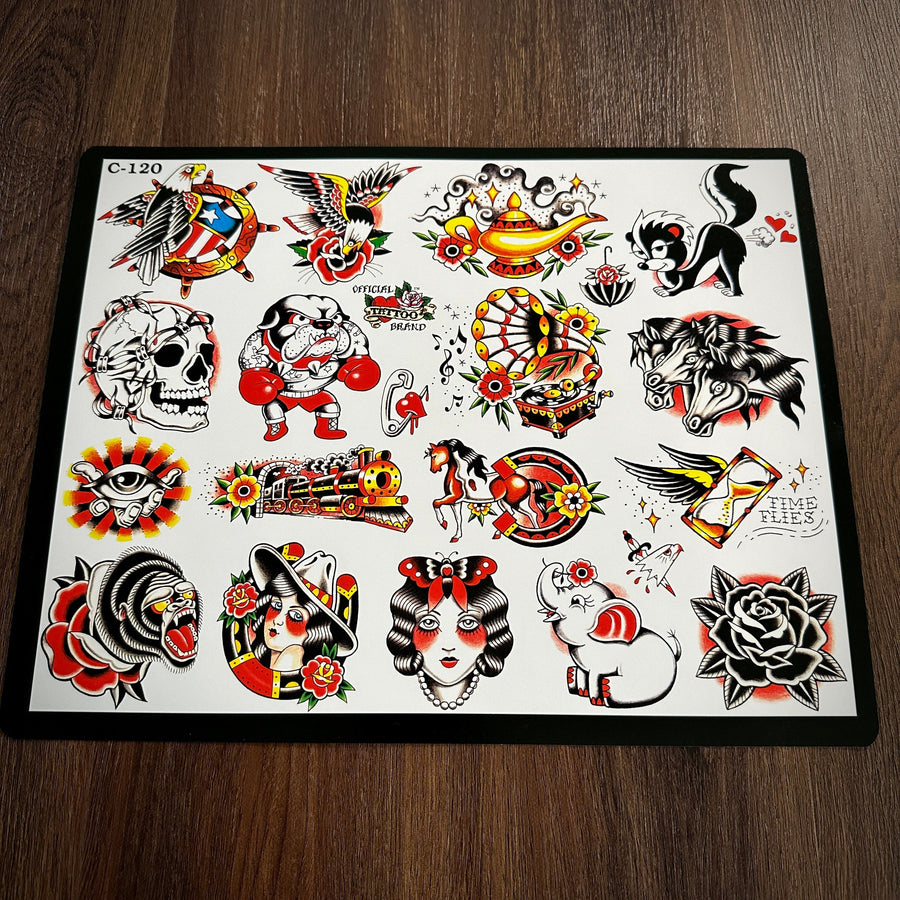 J.D. Crowe Flash J.D. Crowe - Official Tattoo Brand #120