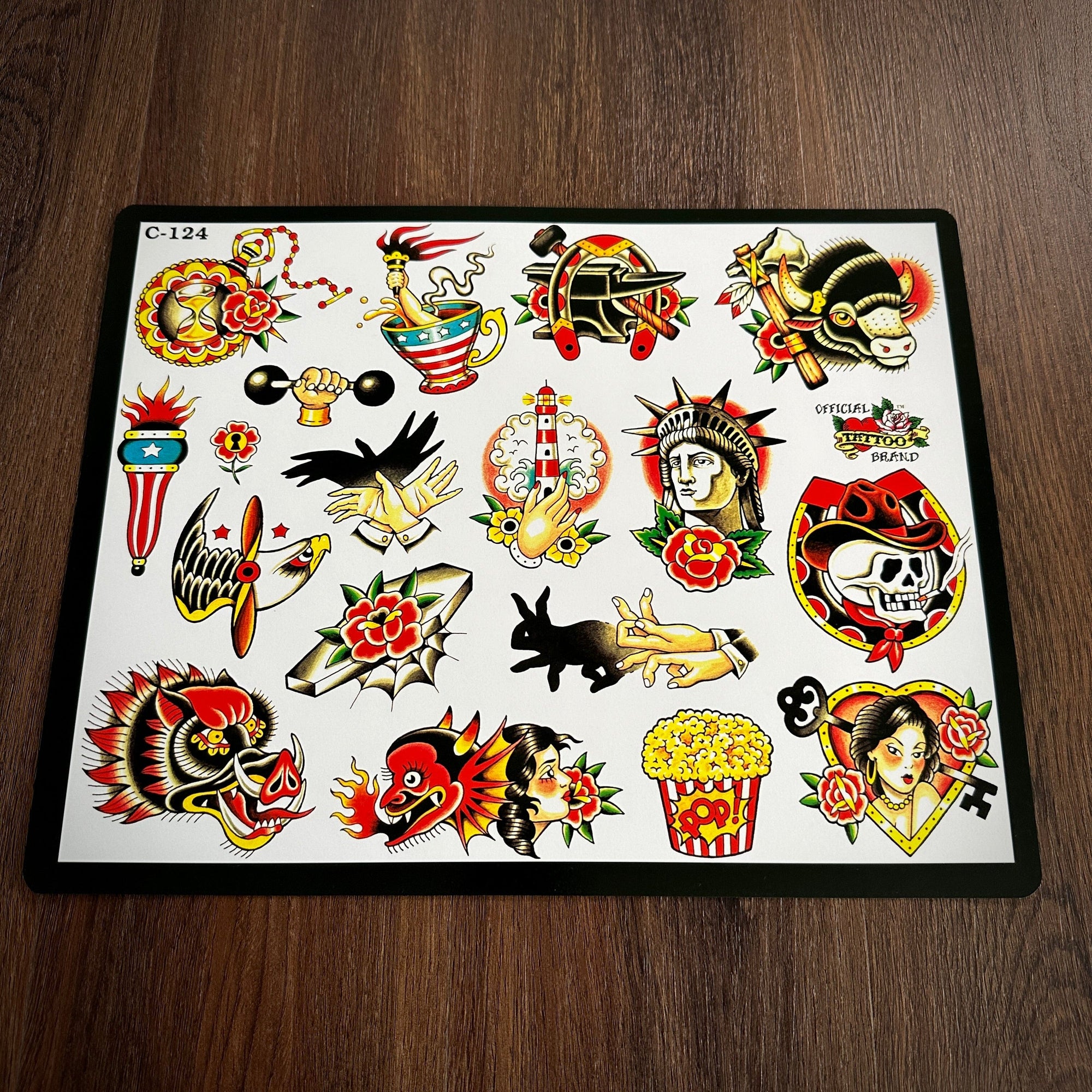 J.D. Crowe Flash J.D. Crowe - Official Tattoo Brand #124