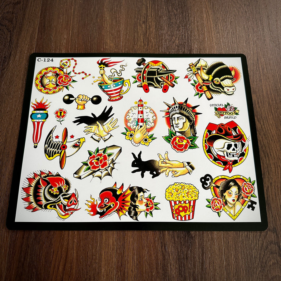 J.D. Crowe Flash J.D. Crowe - Official Tattoo Brand #124