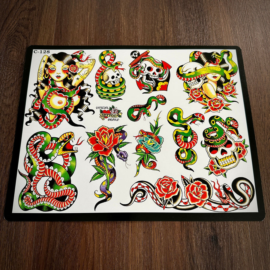 J.D. Crowe Flash J.D. Crowe - Official Tattoo Brand #128