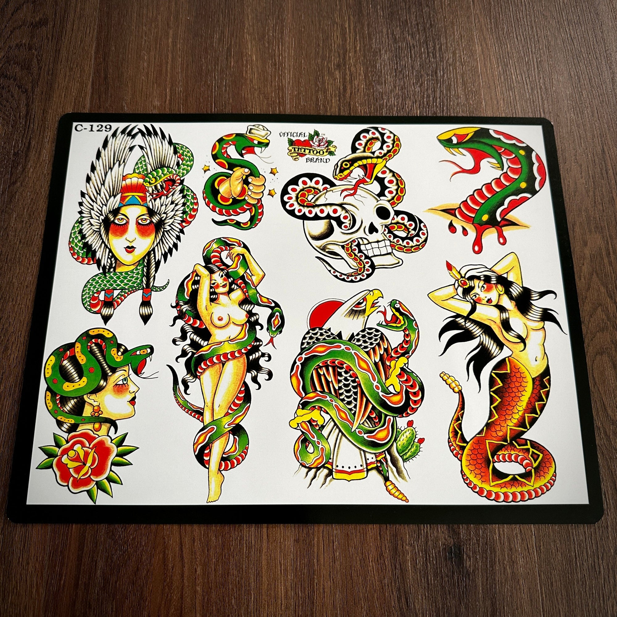 J.D. Crowe Flash J.D. Crowe - Official Tattoo Brand #129