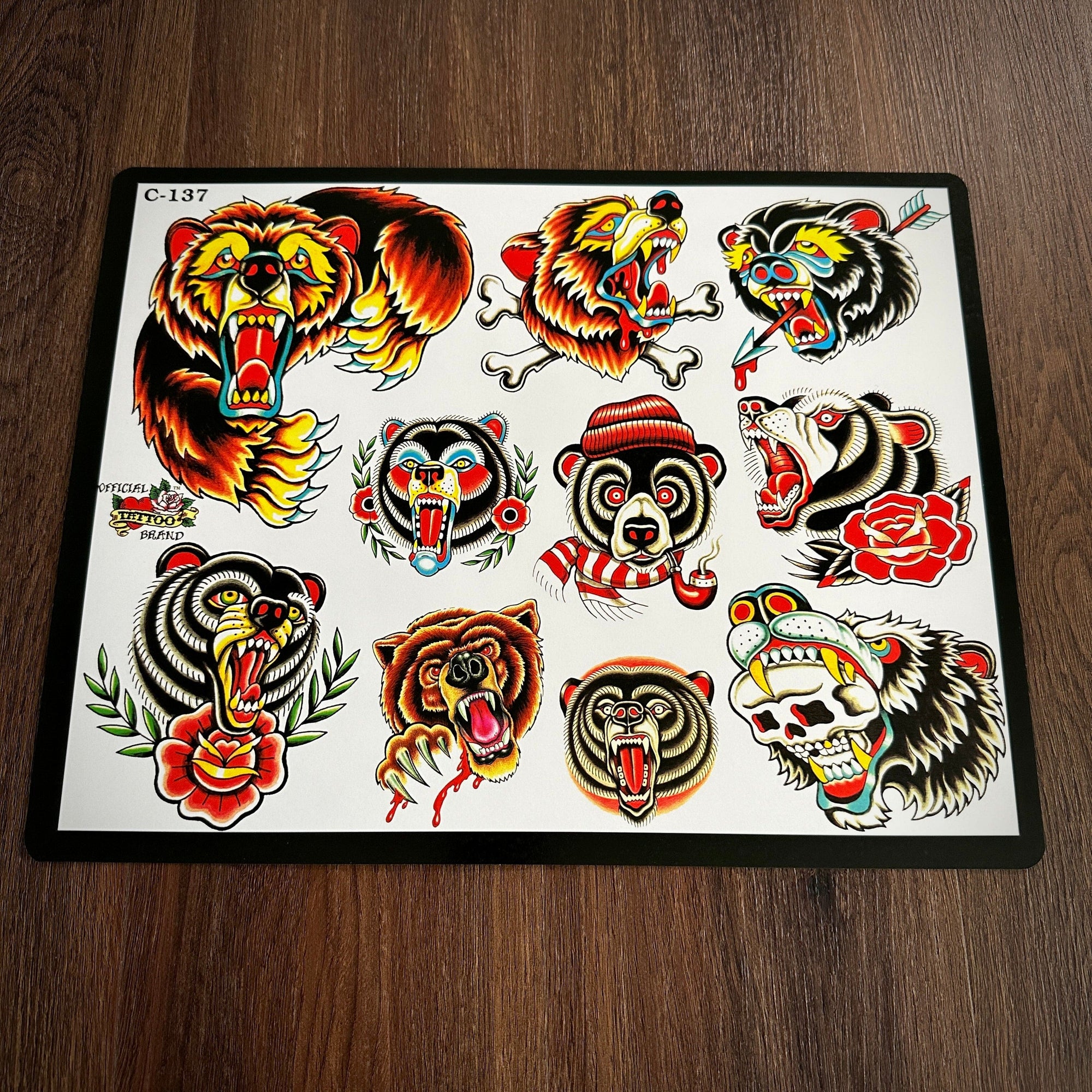 J.D. Crowe Flash J.D. Crowe - Official Tattoo Brand #137