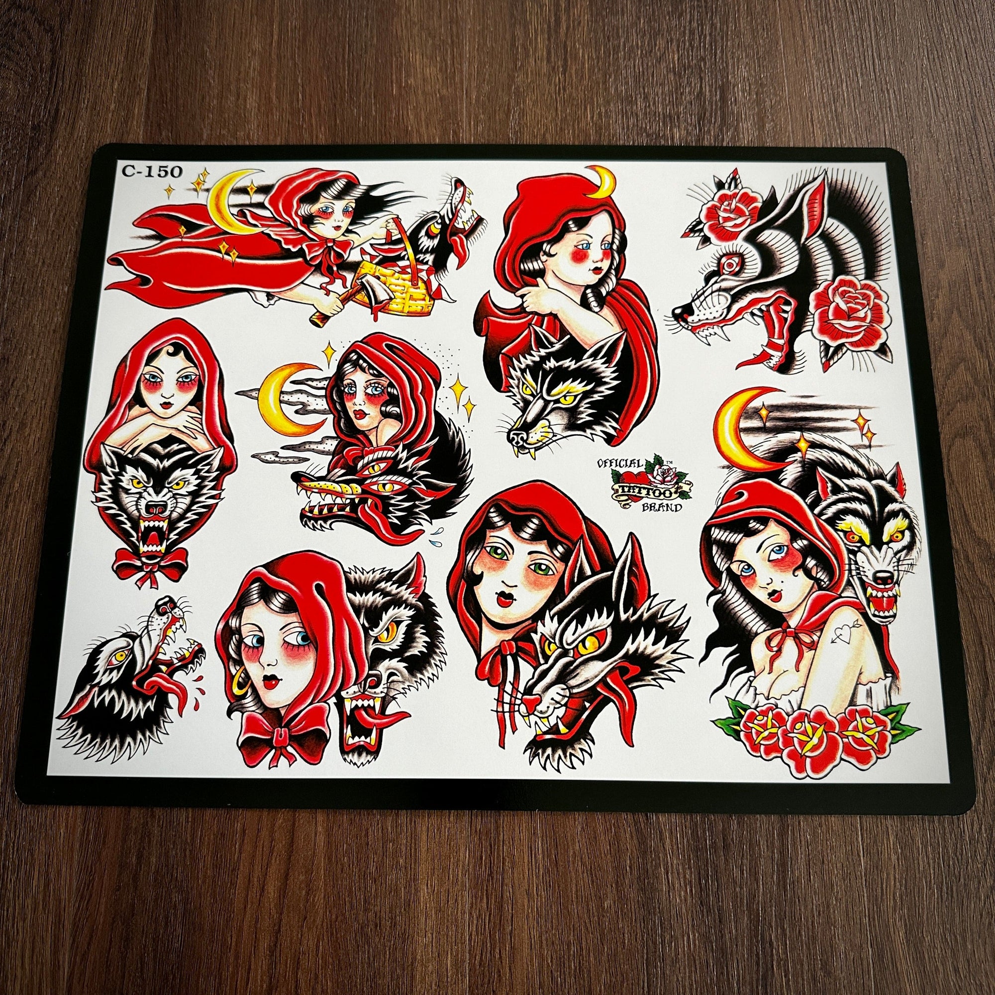 J.D. Crowe Flash J.D. Crowe - Official Tattoo Brand #150