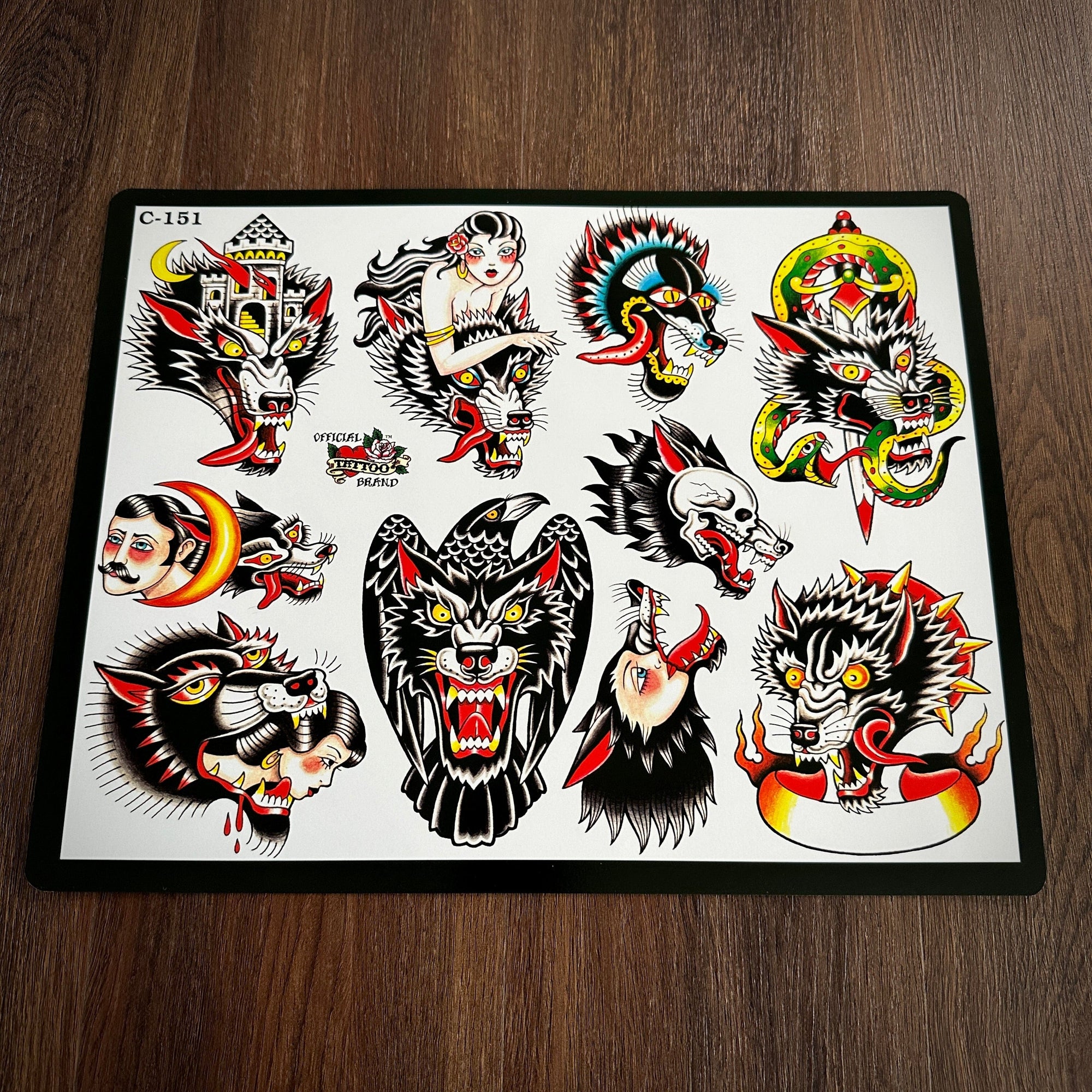 J.D. Crowe Flash J.D. Crowe - Official Tattoo Brand #151