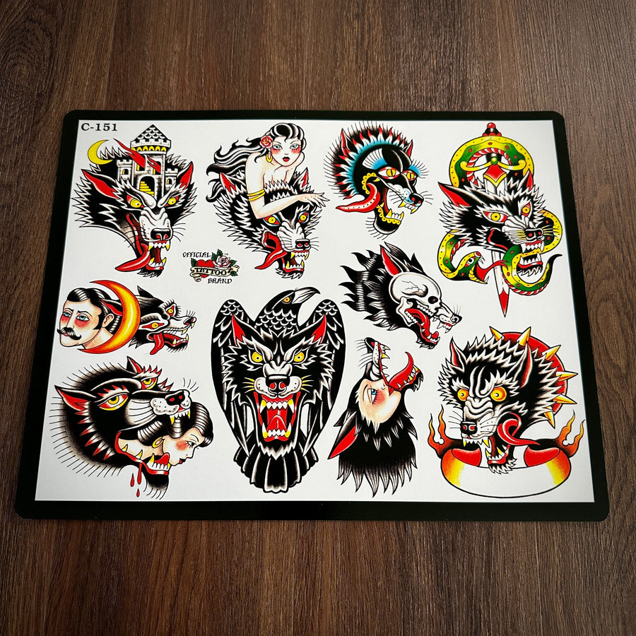 J.D. Crowe Flash J.D. Crowe - Official Tattoo Brand #151