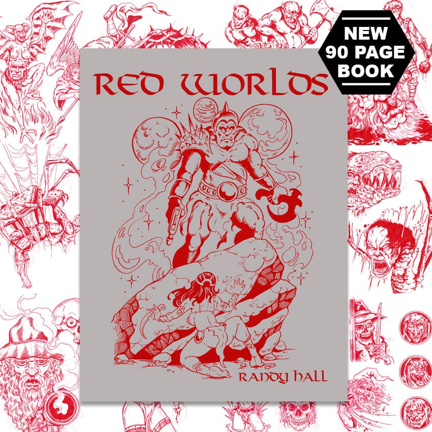 Randy Hall Books Randy Hall - Red Worlds Tattoobook
