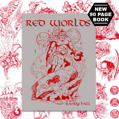 Randy Hall Books Randy Hall - Red Worlds Tattoobook