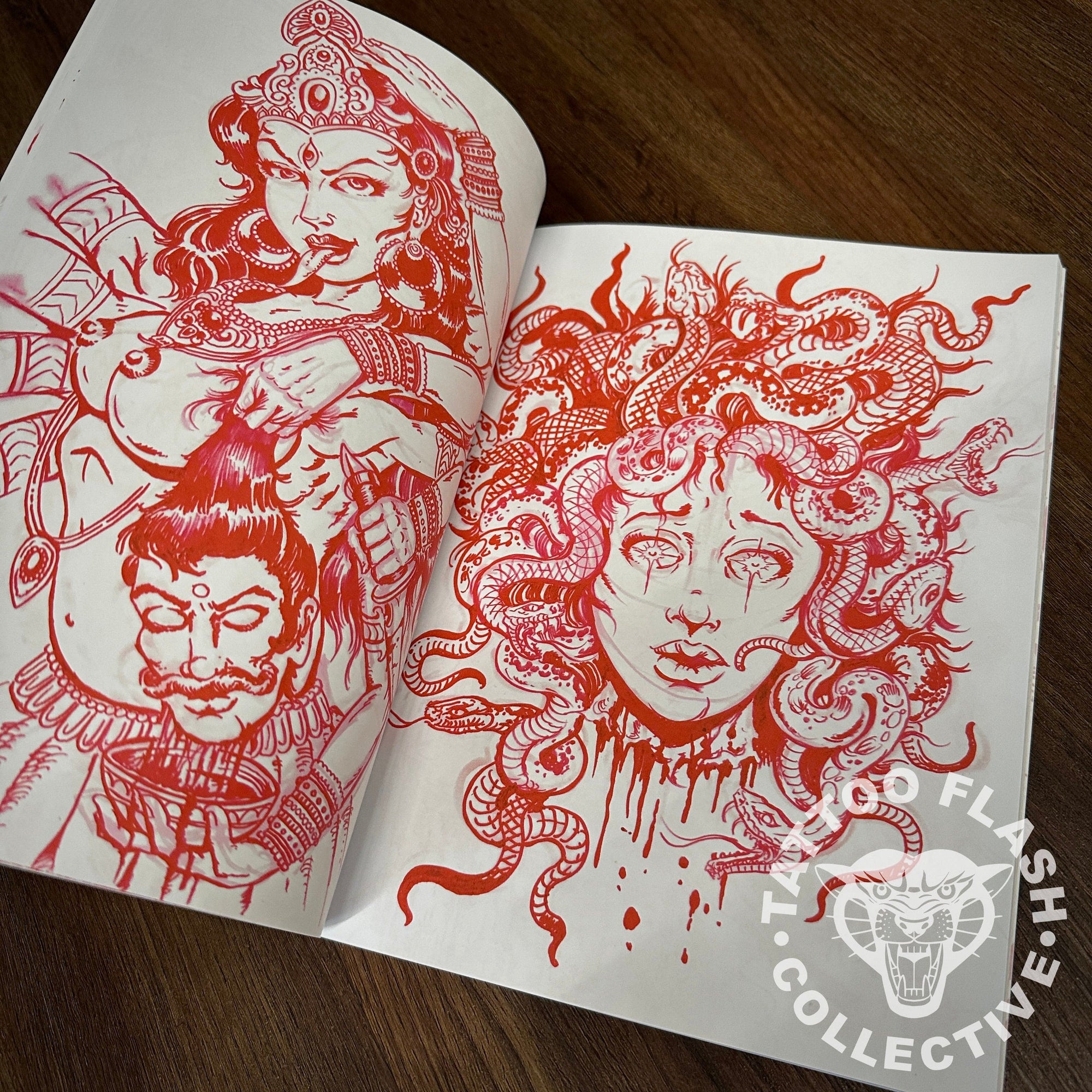 Randy Hall Books Randy Hall - Red Worlds Tattoobook