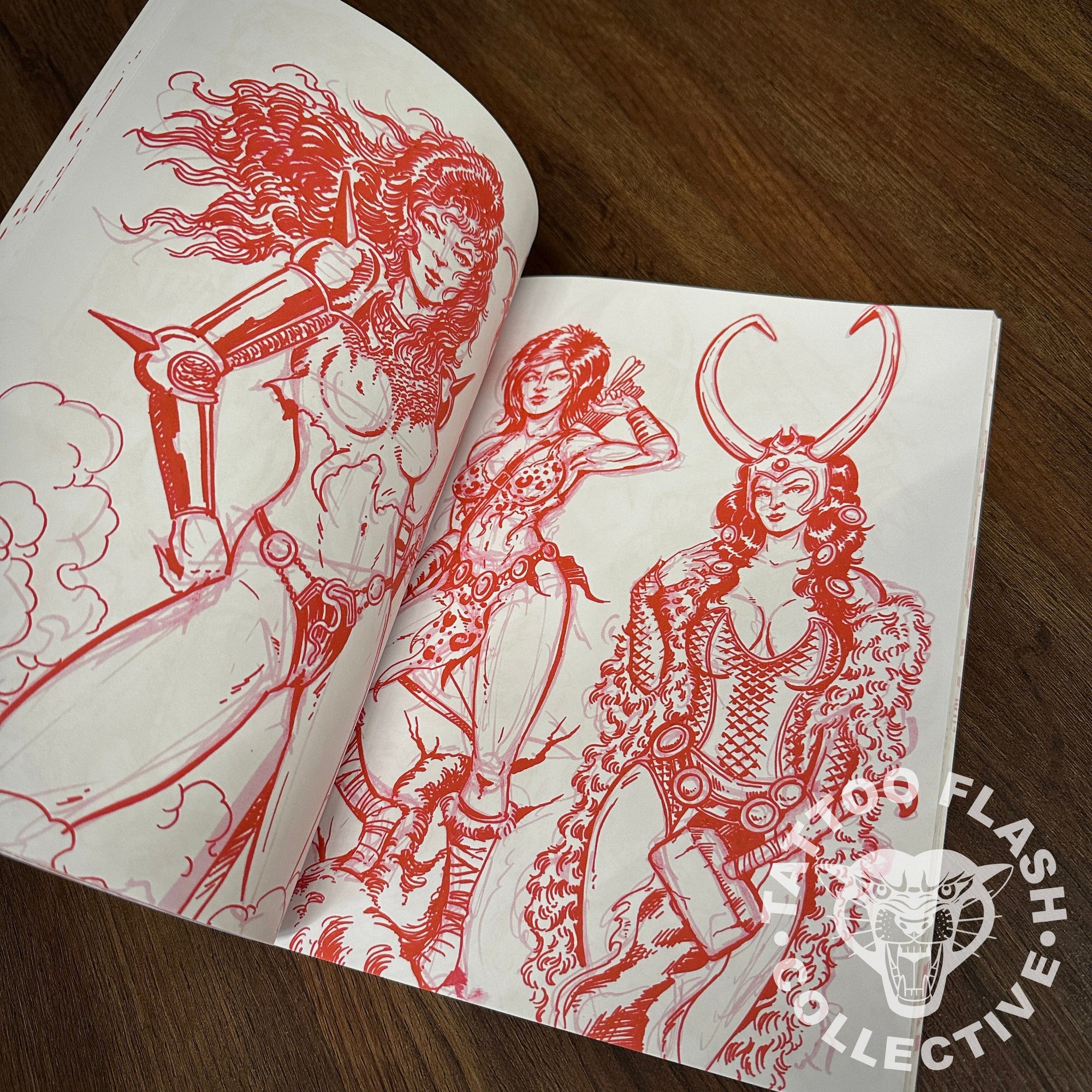 Randy Hall Books Randy Hall - Red Worlds Tattoobook