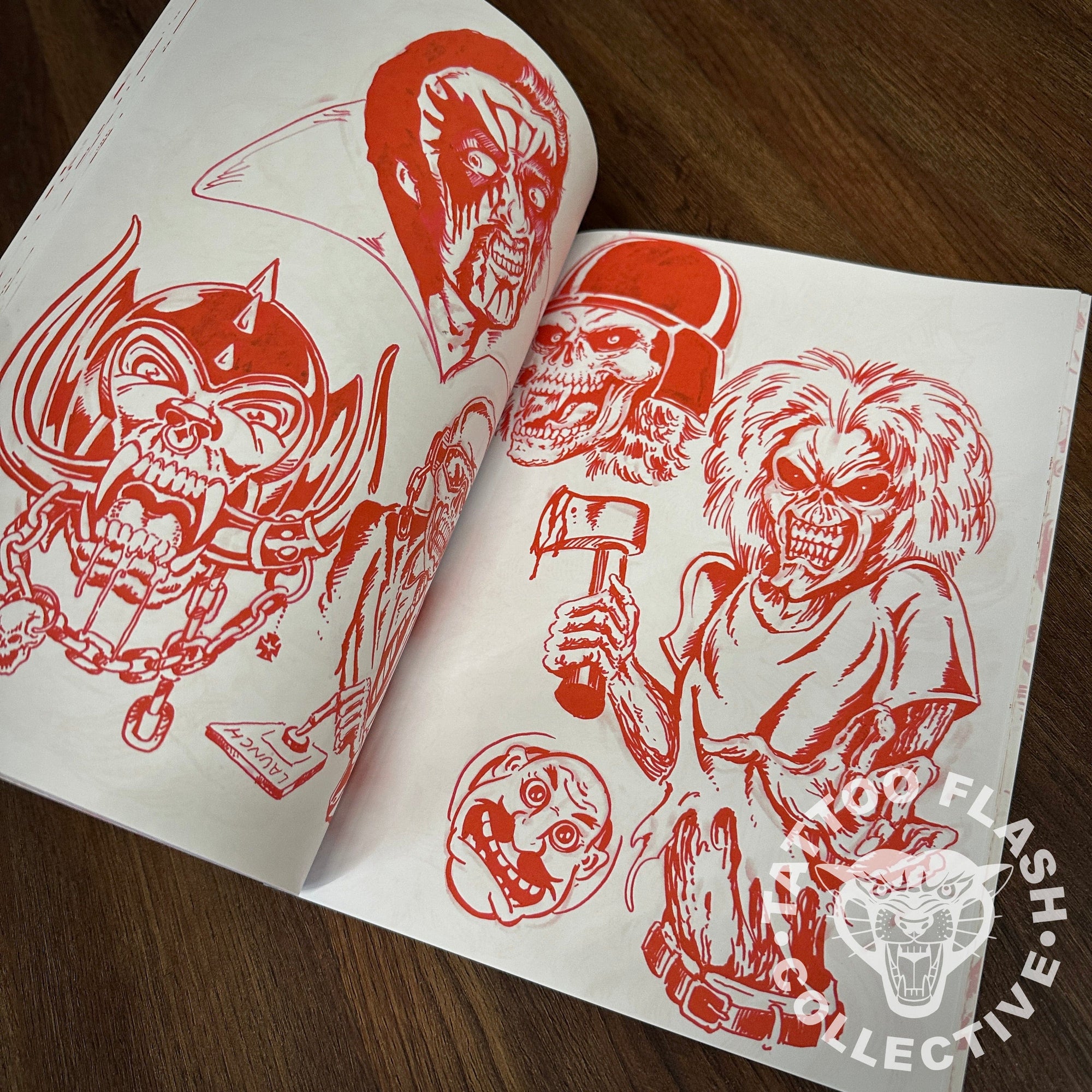 Randy Hall Books Randy Hall - Red Worlds Tattoobook