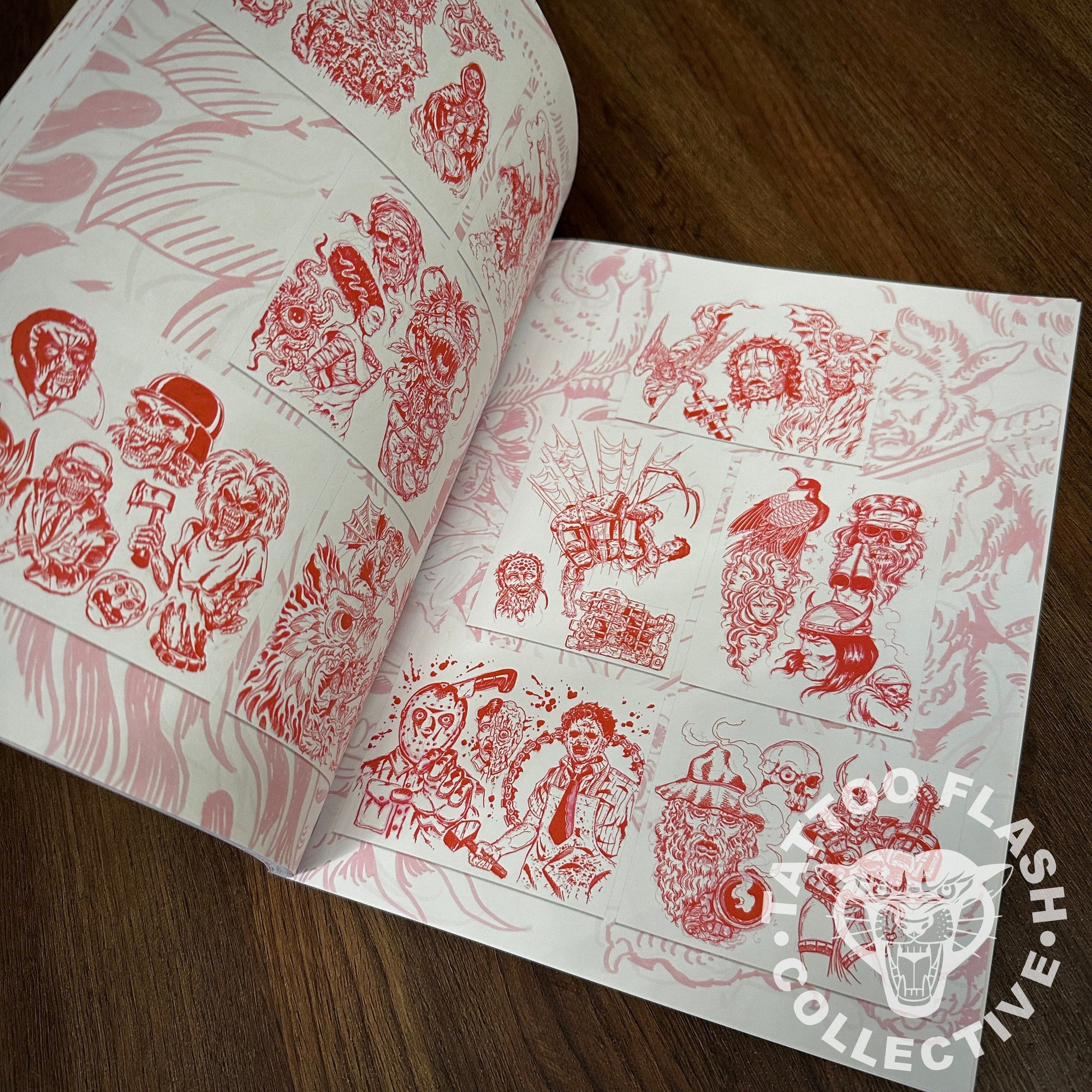 Randy Hall Books Randy Hall - Red Worlds Tattoobook