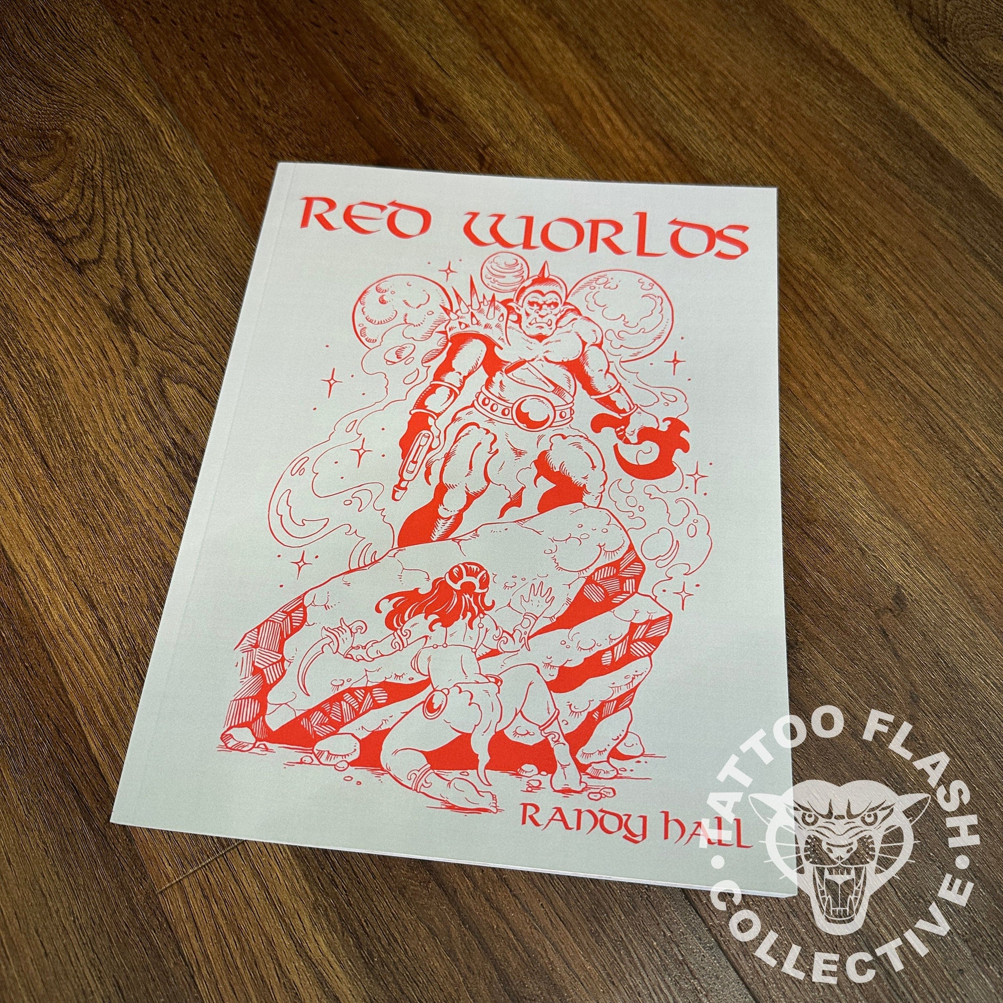 Randy Hall Books Randy Hall - Red Worlds Tattoobook
